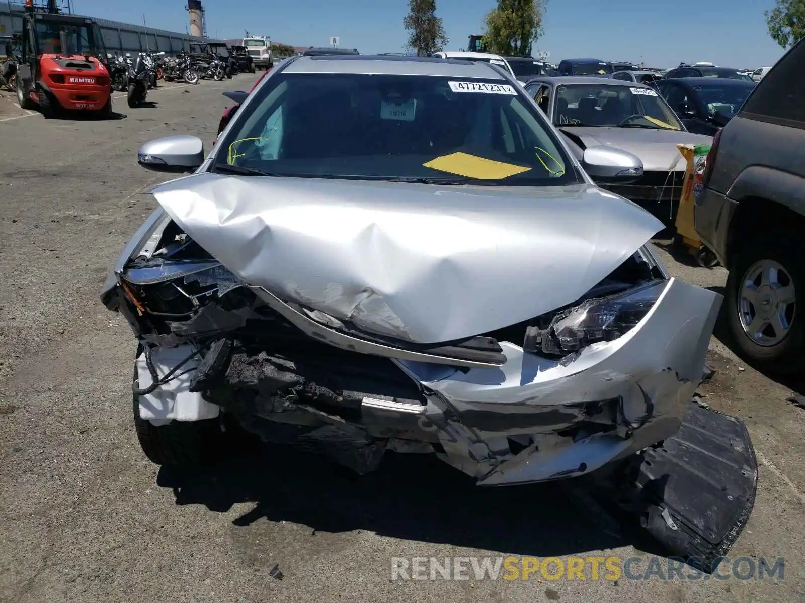 7 Photograph of a damaged car 5YFBURHE1KP897260 TOYOTA COROLLA 2019