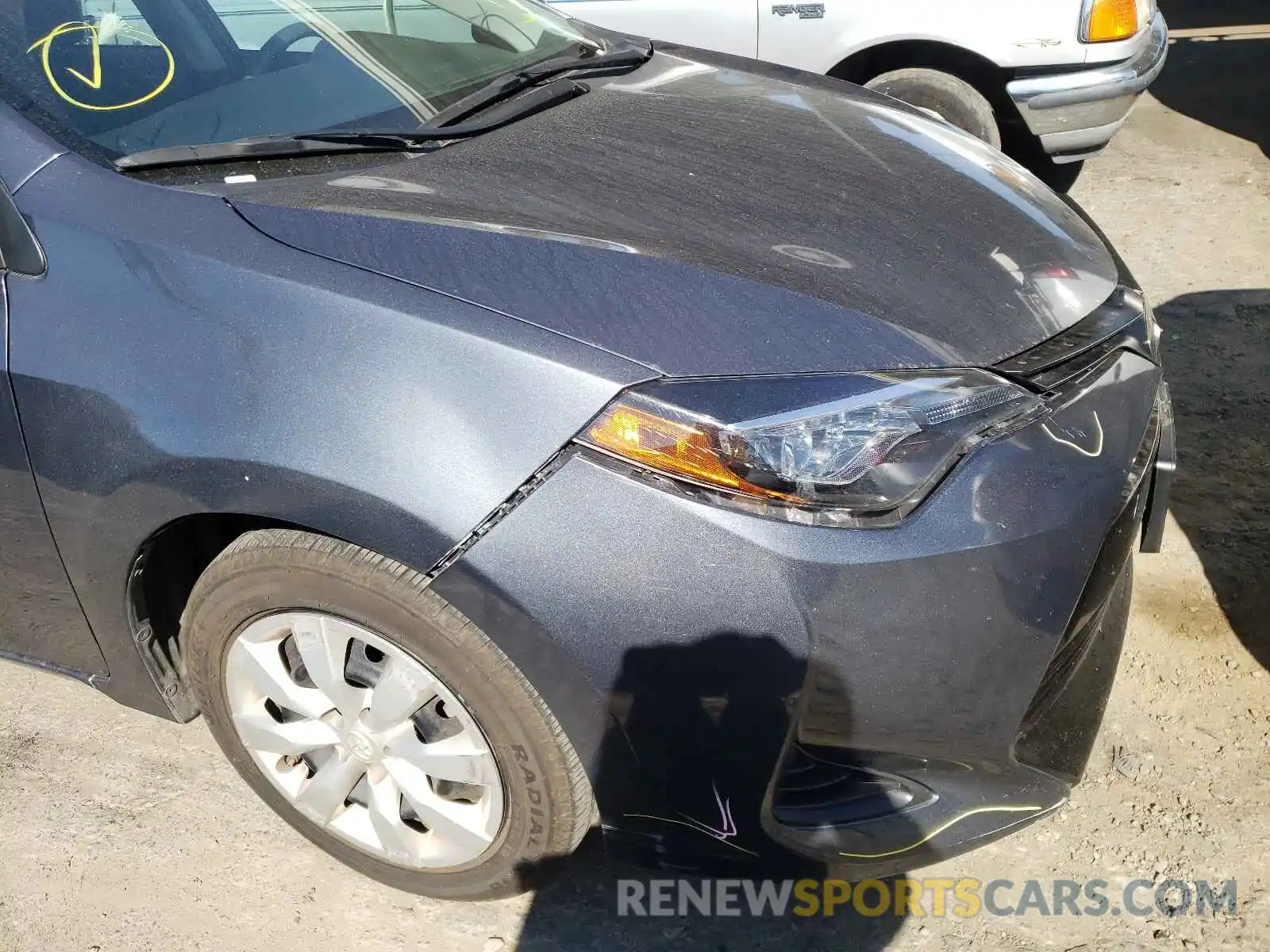 9 Photograph of a damaged car 5YFBURHE1KP897548 TOYOTA COROLLA 2019