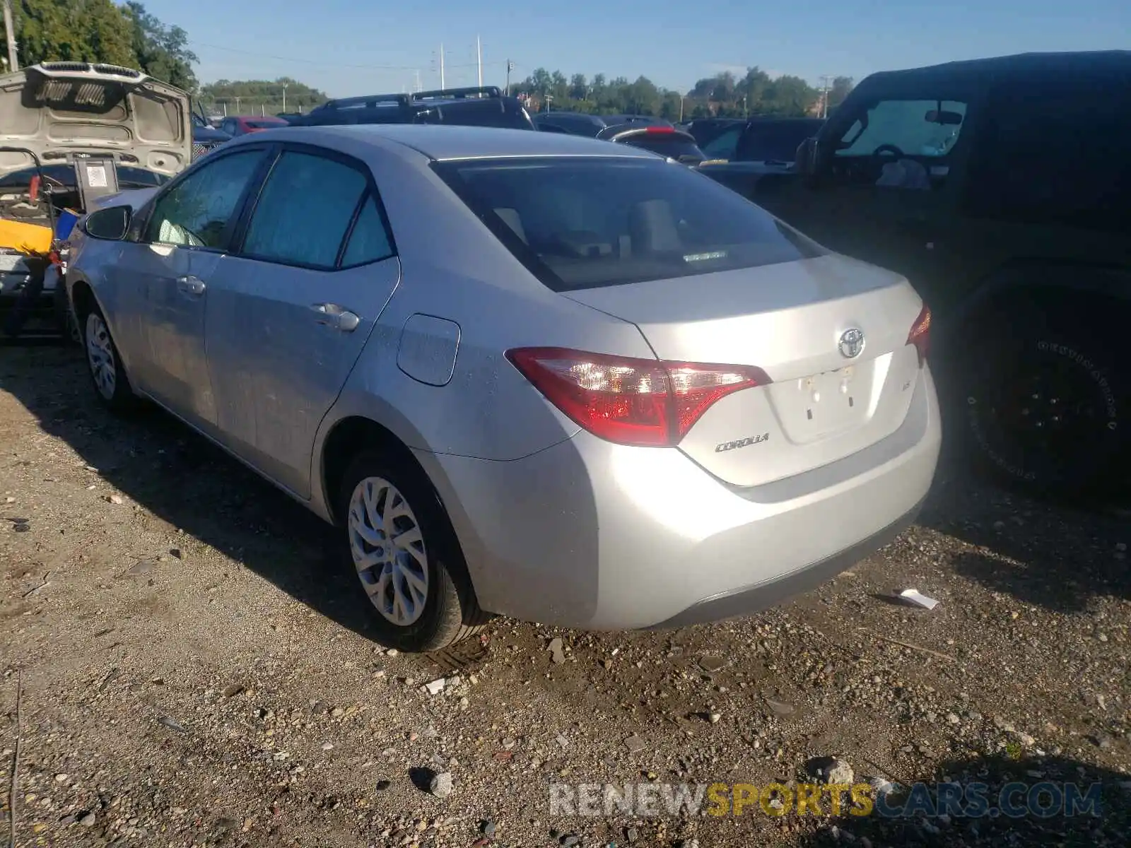 3 Photograph of a damaged car 5YFBURHE1KP897601 TOYOTA COROLLA 2019