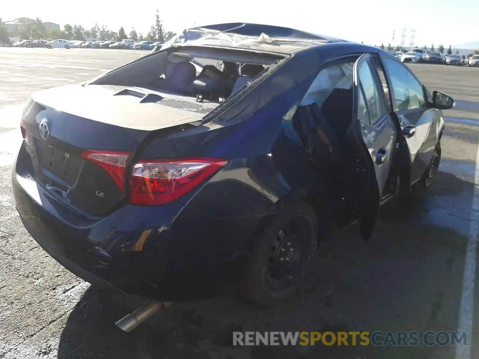 4 Photograph of a damaged car 5YFBURHE1KP897713 TOYOTA COROLLA 2019