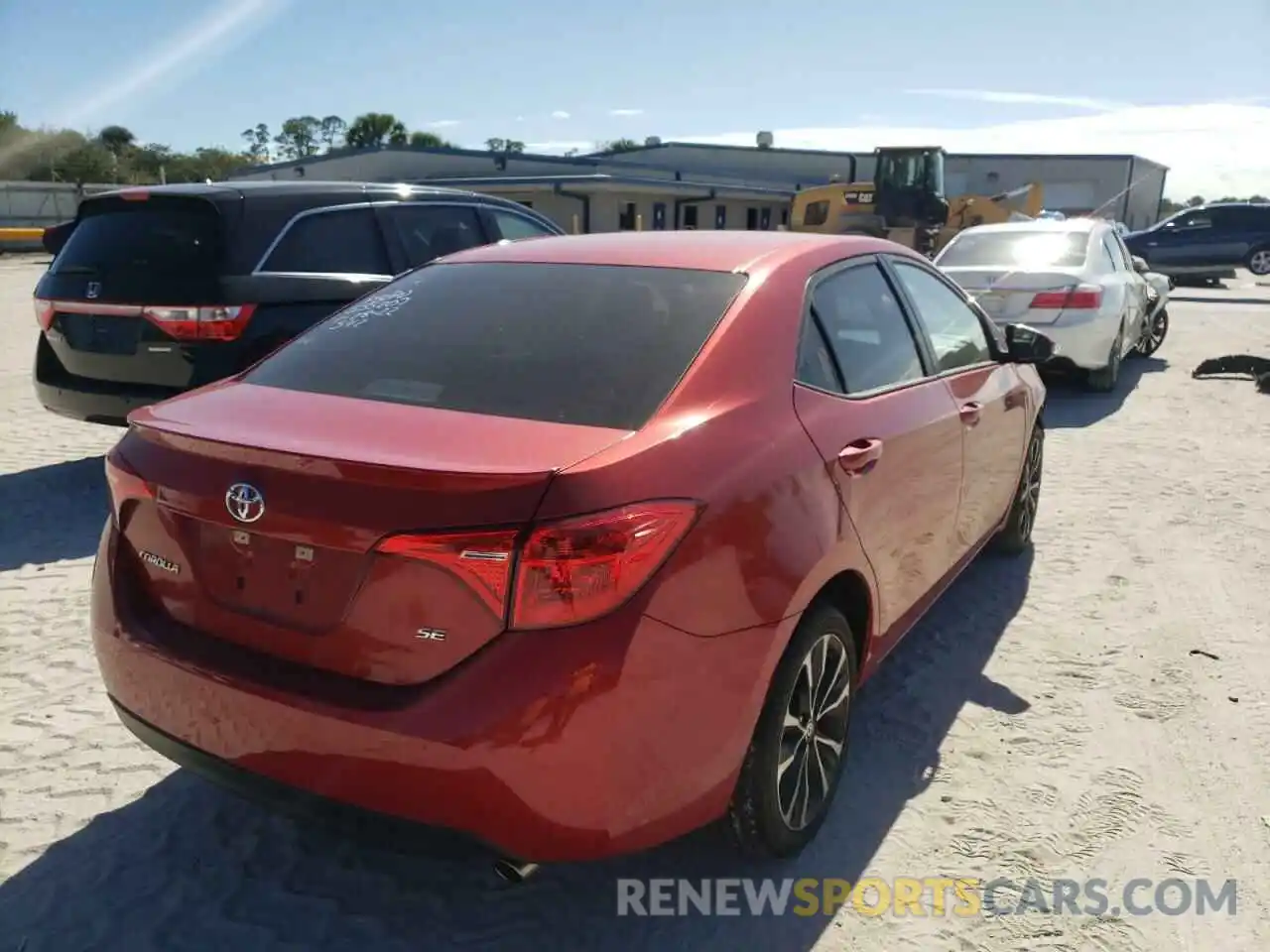 4 Photograph of a damaged car 5YFBURHE1KP897839 TOYOTA COROLLA 2019