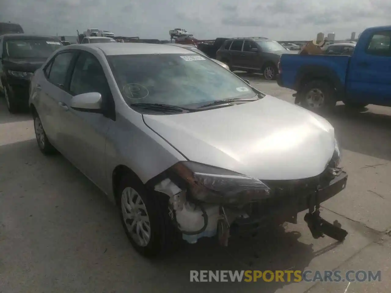 1 Photograph of a damaged car 5YFBURHE1KP898019 TOYOTA COROLLA 2019