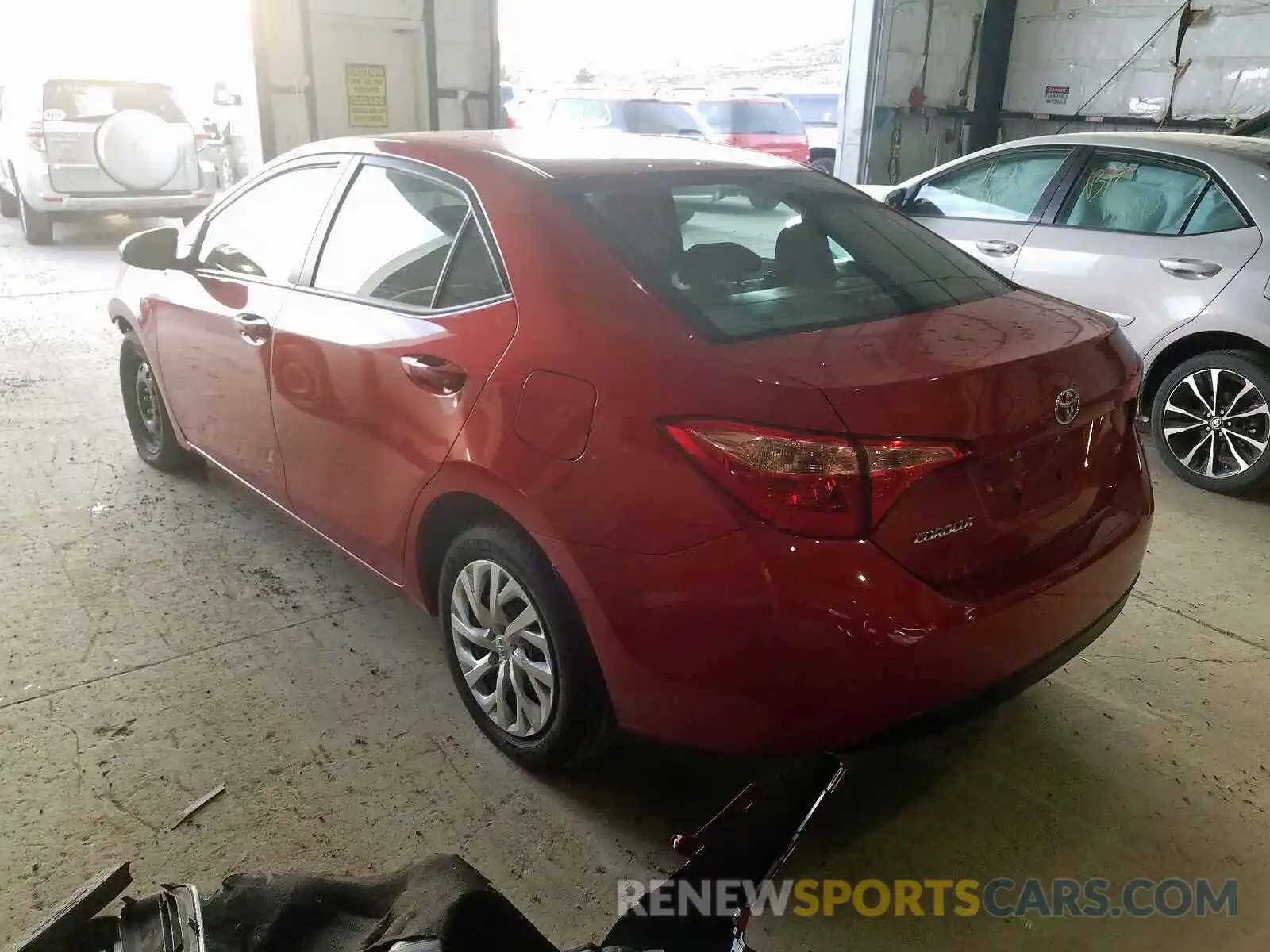 3 Photograph of a damaged car 5YFBURHE1KP898215 TOYOTA COROLLA 2019