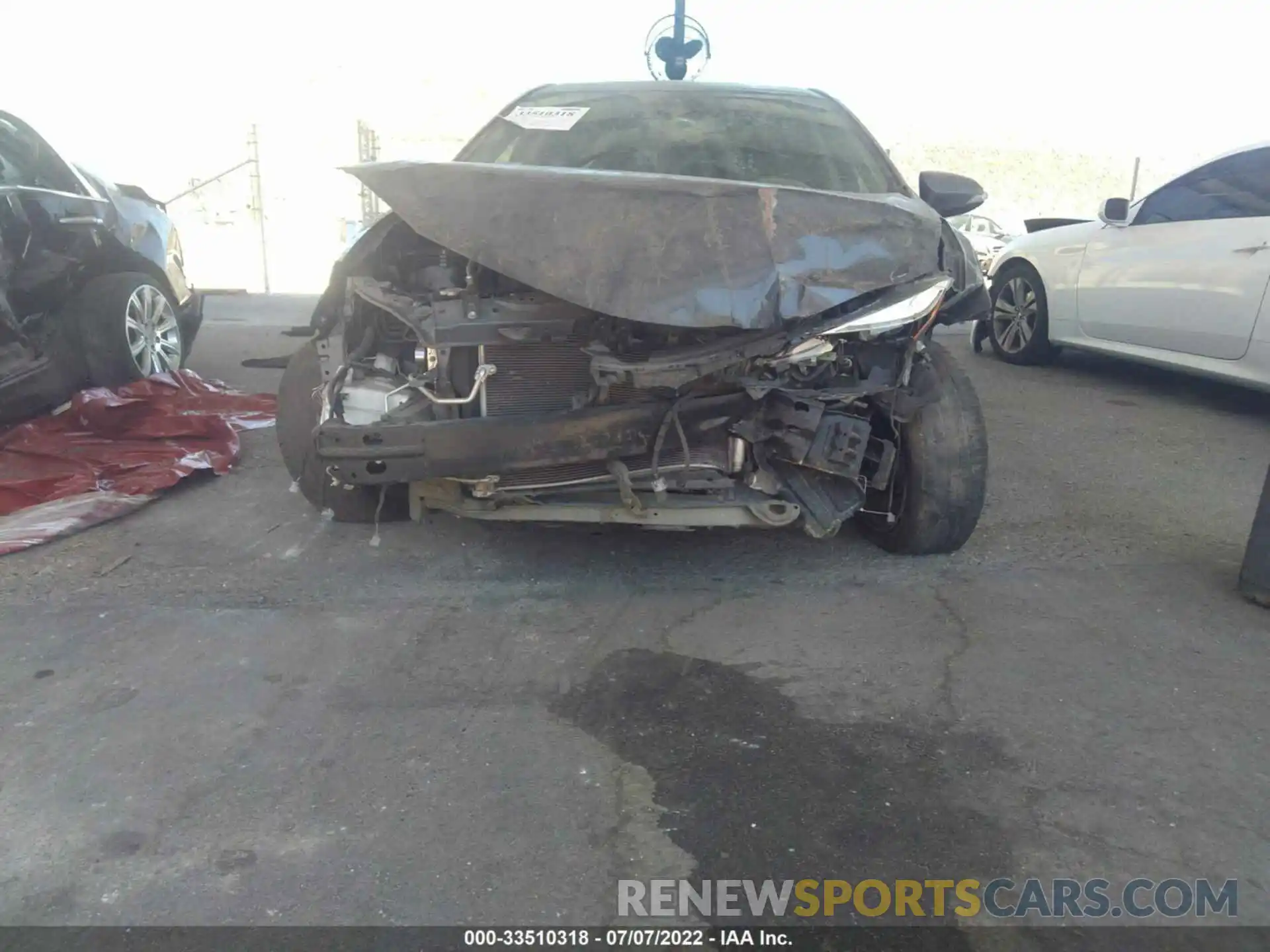 6 Photograph of a damaged car 5YFBURHE1KP898702 TOYOTA COROLLA 2019