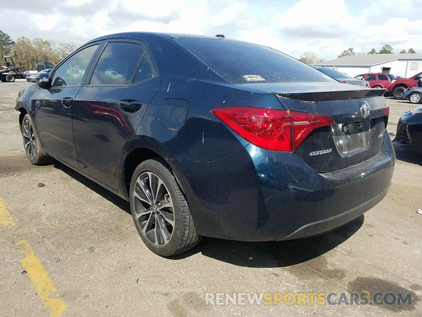 3 Photograph of a damaged car 5YFBURHE1KP898795 TOYOTA COROLLA 2019