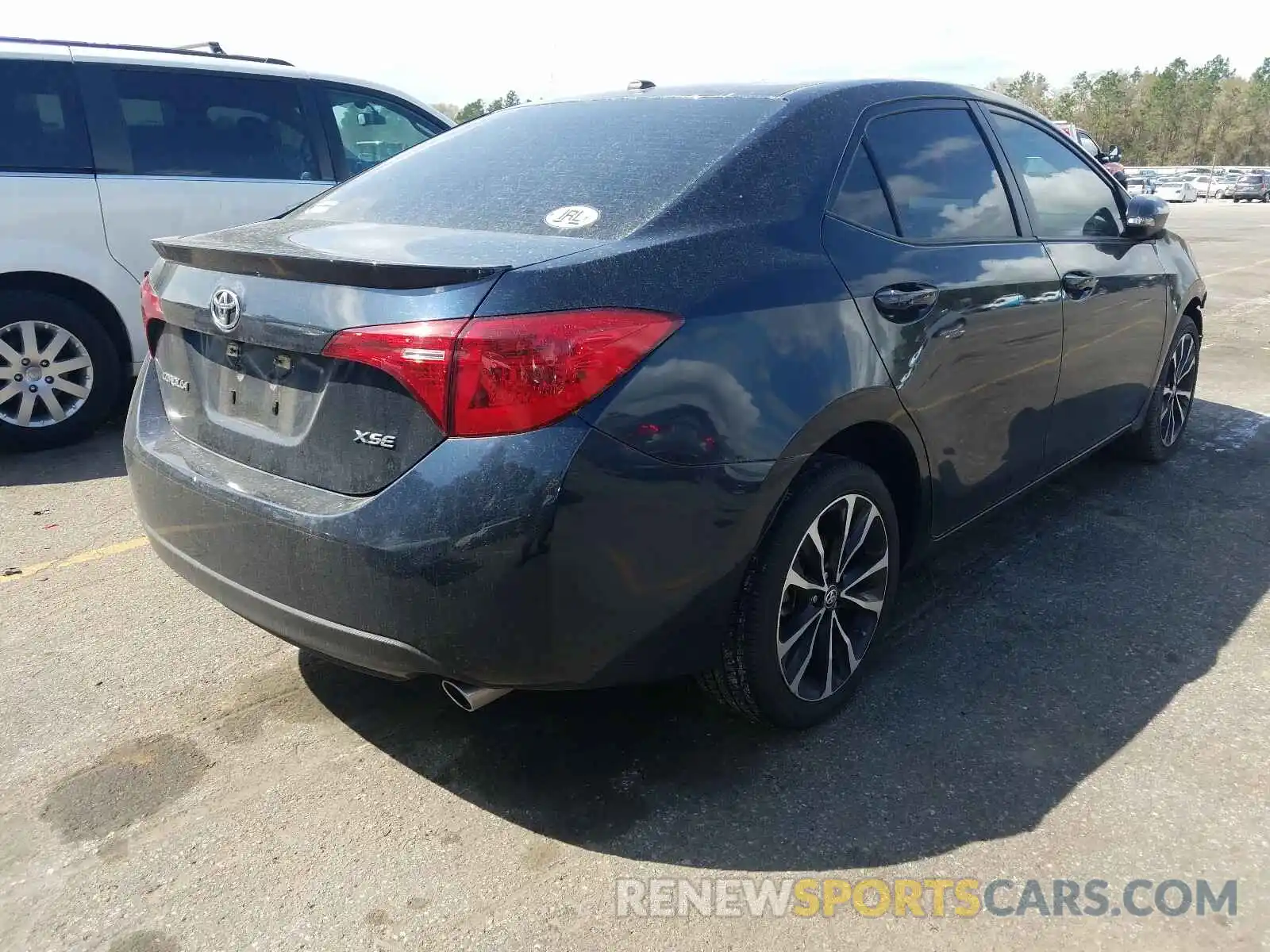 4 Photograph of a damaged car 5YFBURHE1KP898795 TOYOTA COROLLA 2019