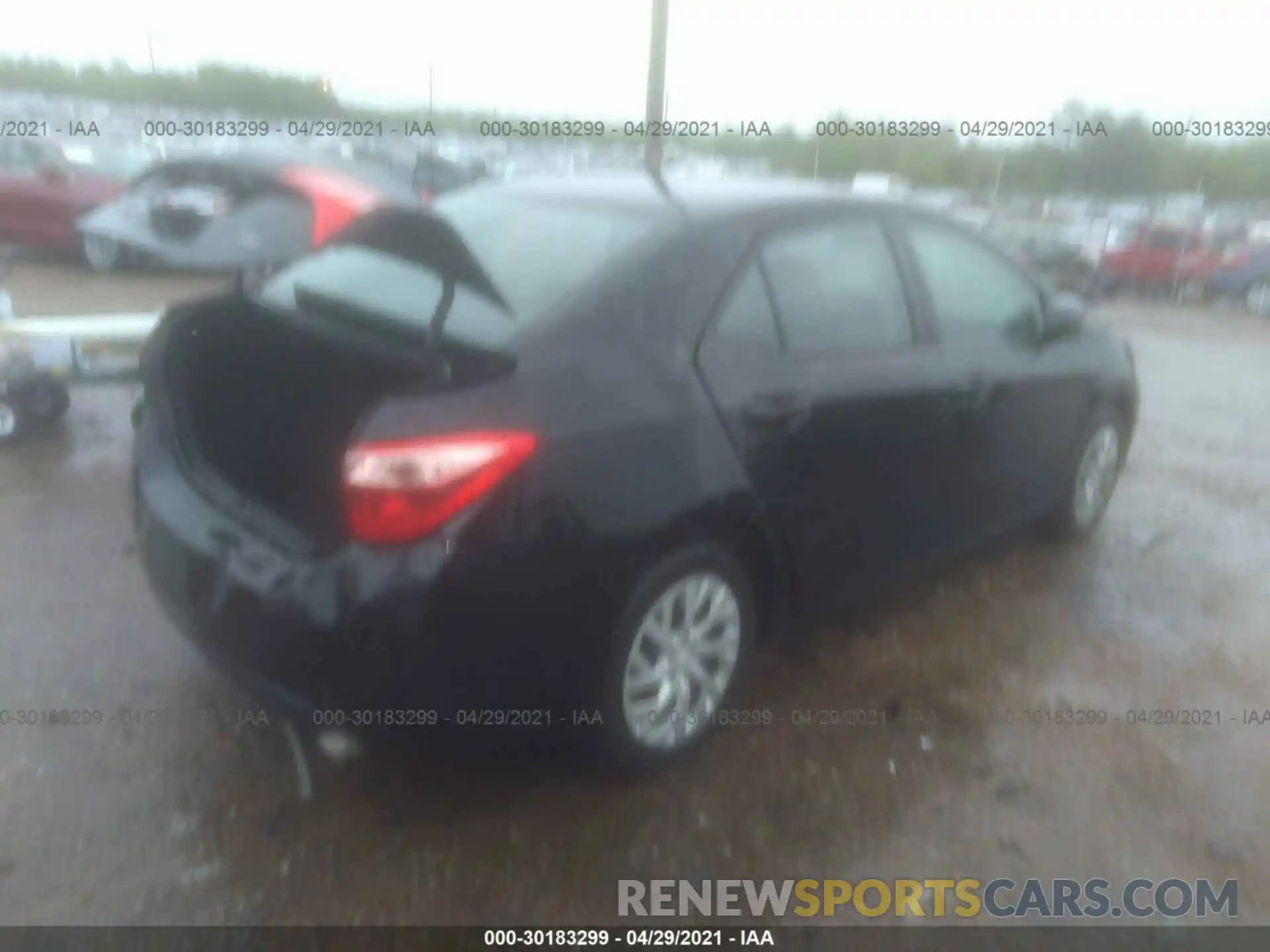 4 Photograph of a damaged car 5YFBURHE1KP898912 TOYOTA COROLLA 2019