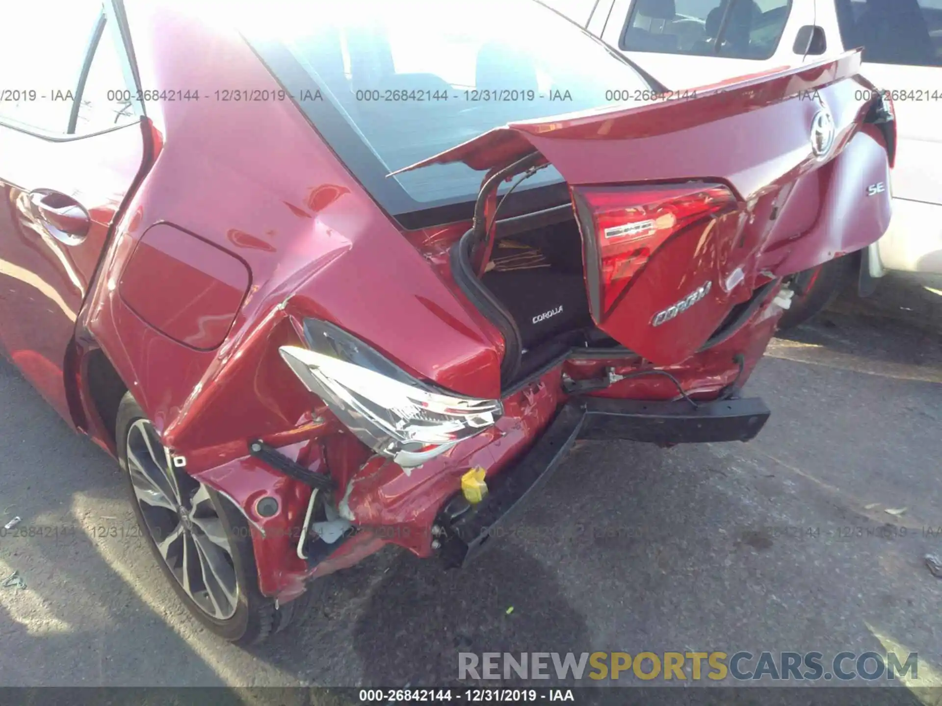 6 Photograph of a damaged car 5YFBURHE1KP899140 TOYOTA COROLLA 2019