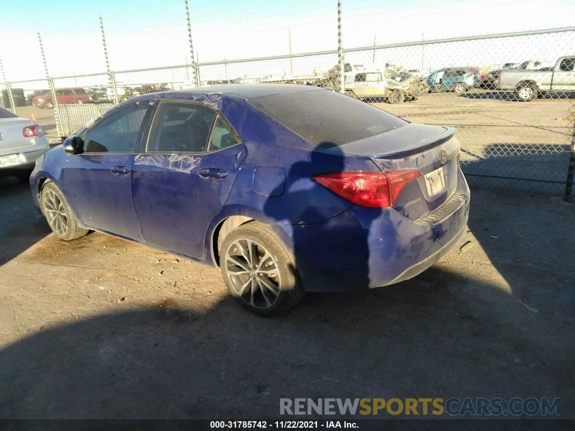 3 Photograph of a damaged car 5YFBURHE1KP899168 TOYOTA COROLLA 2019