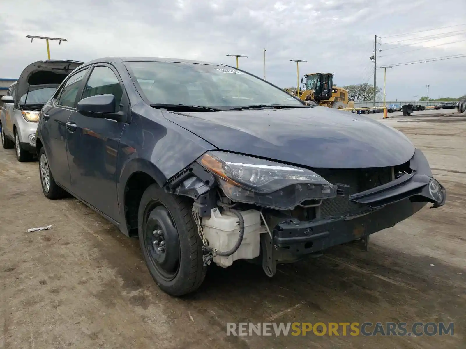 1 Photograph of a damaged car 5YFBURHE1KP899588 TOYOTA COROLLA 2019
