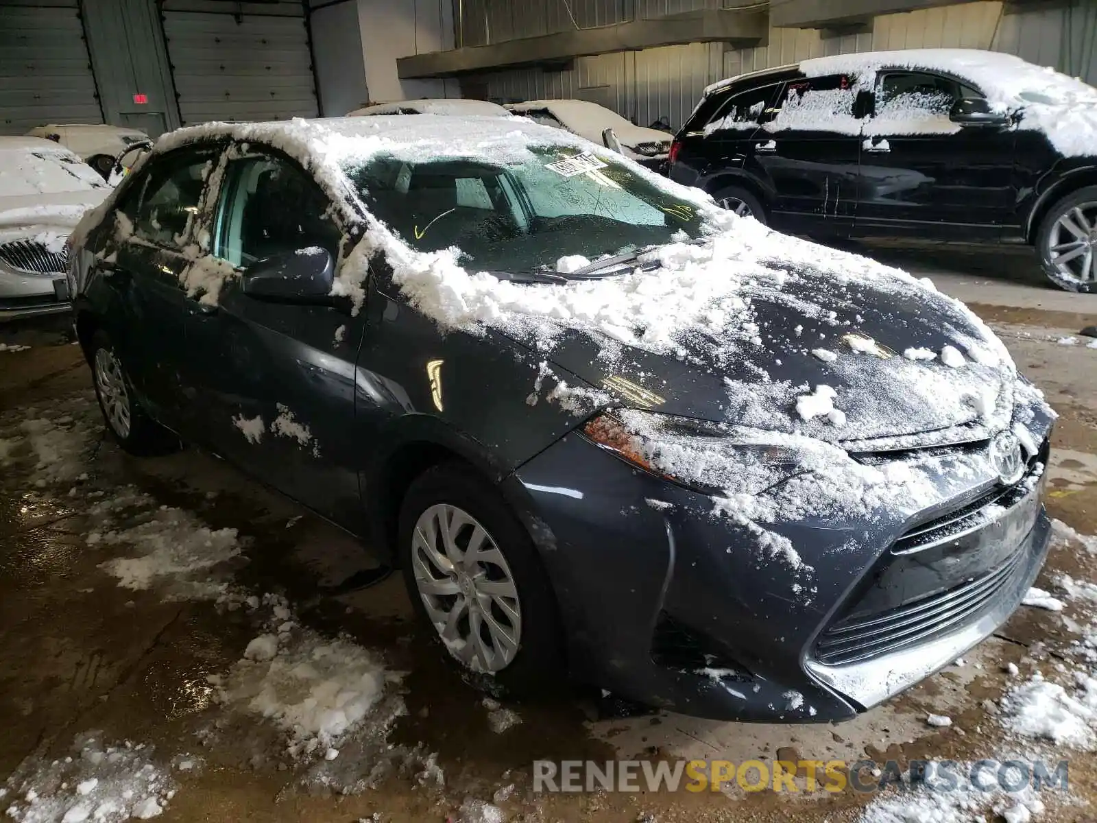 1 Photograph of a damaged car 5YFBURHE1KP899624 TOYOTA COROLLA 2019