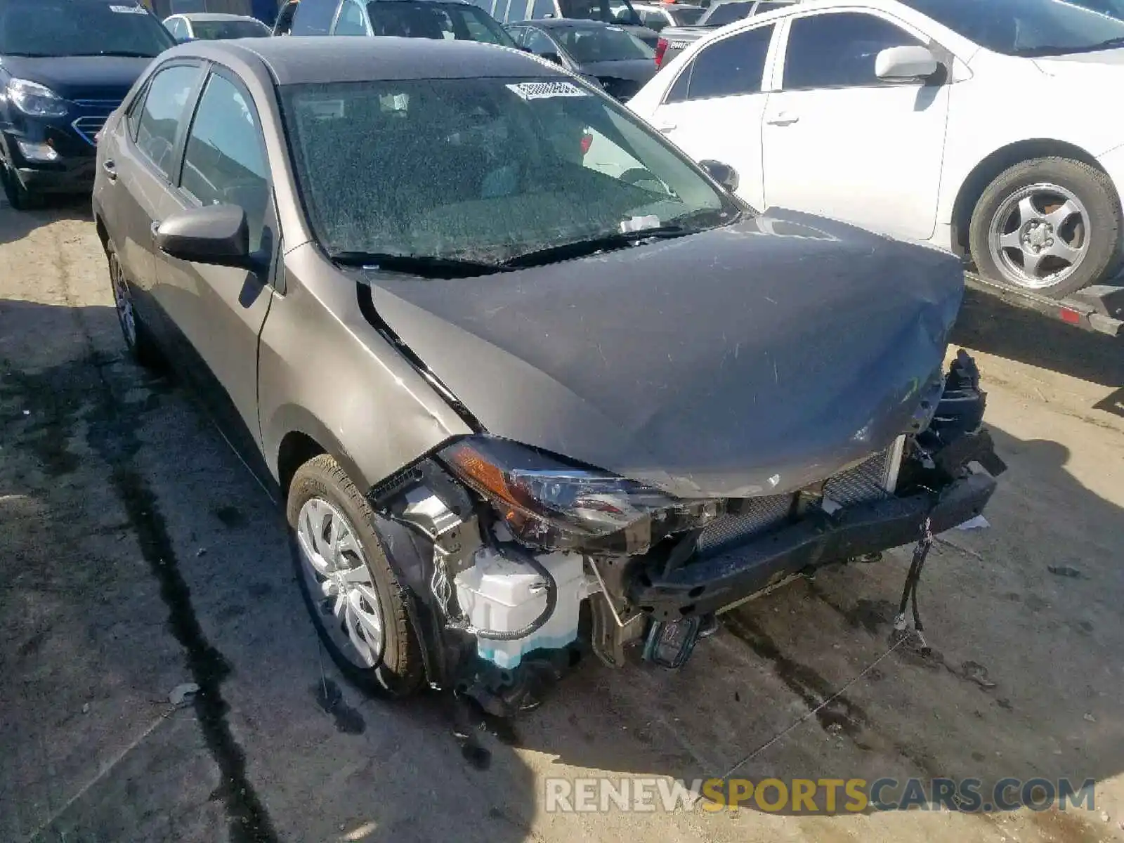 1 Photograph of a damaged car 5YFBURHE1KP899851 TOYOTA COROLLA 2019