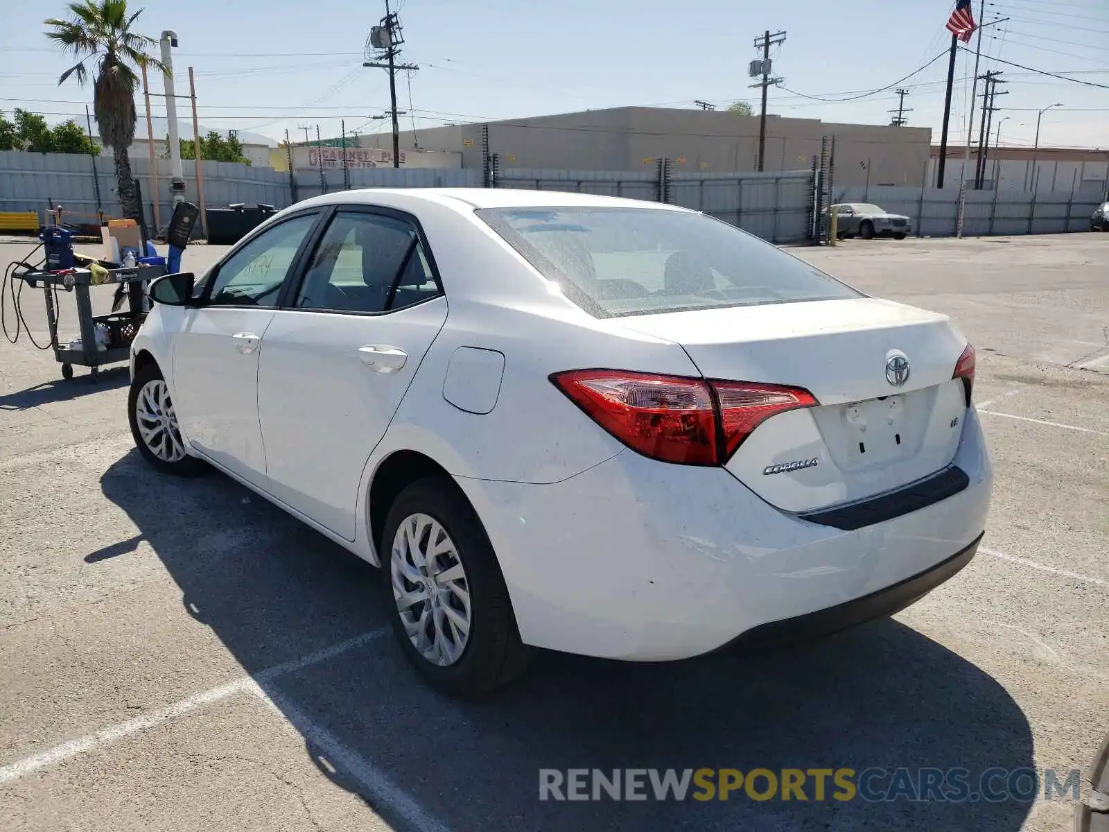 3 Photograph of a damaged car 5YFBURHE1KP900044 TOYOTA COROLLA 2019