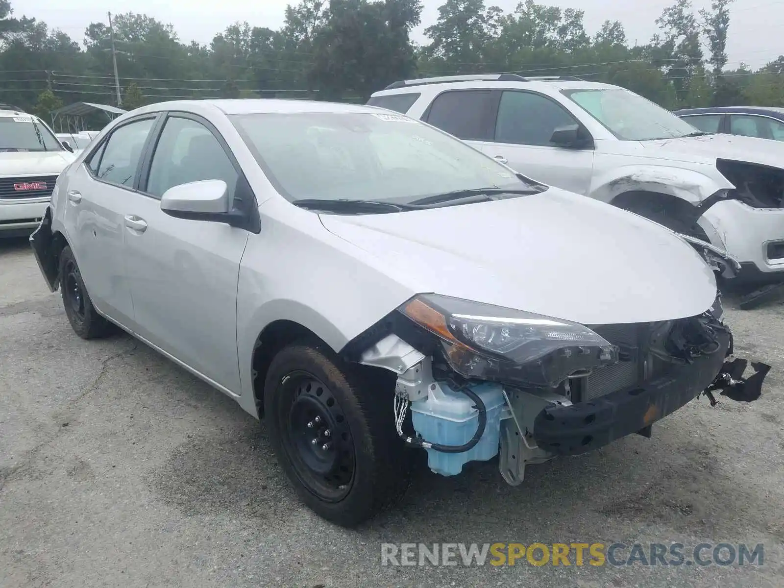 1 Photograph of a damaged car 5YFBURHE1KP900271 TOYOTA COROLLA 2019