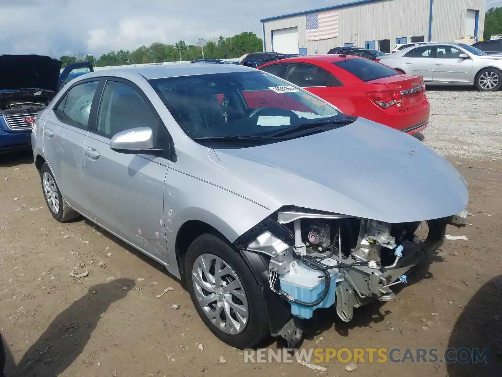 1 Photograph of a damaged car 5YFBURHE1KP900299 TOYOTA COROLLA 2019