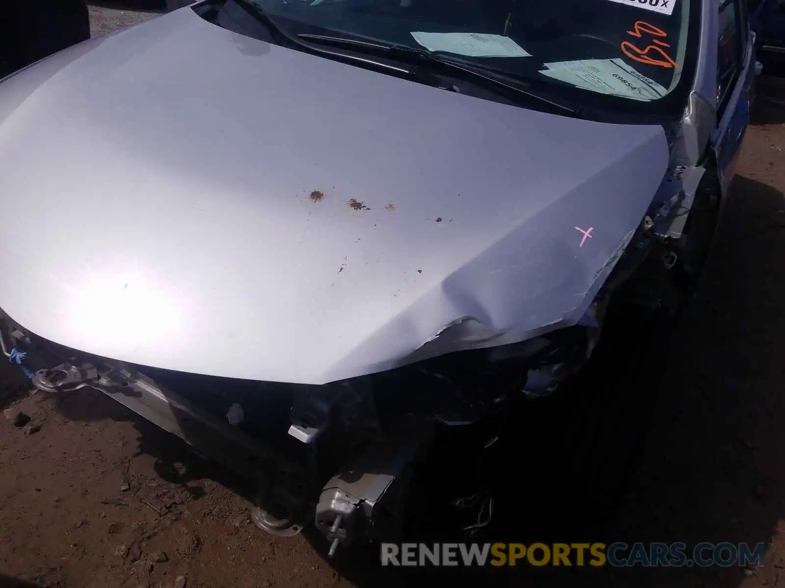 10 Photograph of a damaged car 5YFBURHE1KP900299 TOYOTA COROLLA 2019