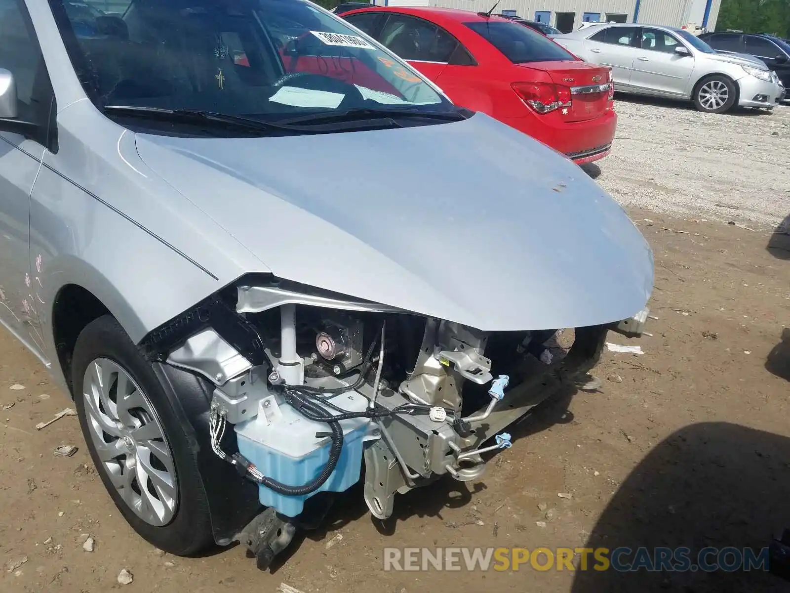 9 Photograph of a damaged car 5YFBURHE1KP900299 TOYOTA COROLLA 2019