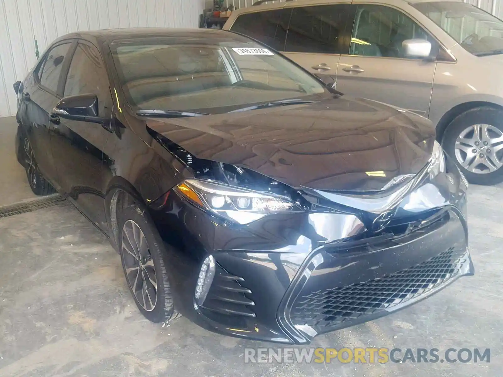 1 Photograph of a damaged car 5YFBURHE1KP900495 TOYOTA COROLLA 2019