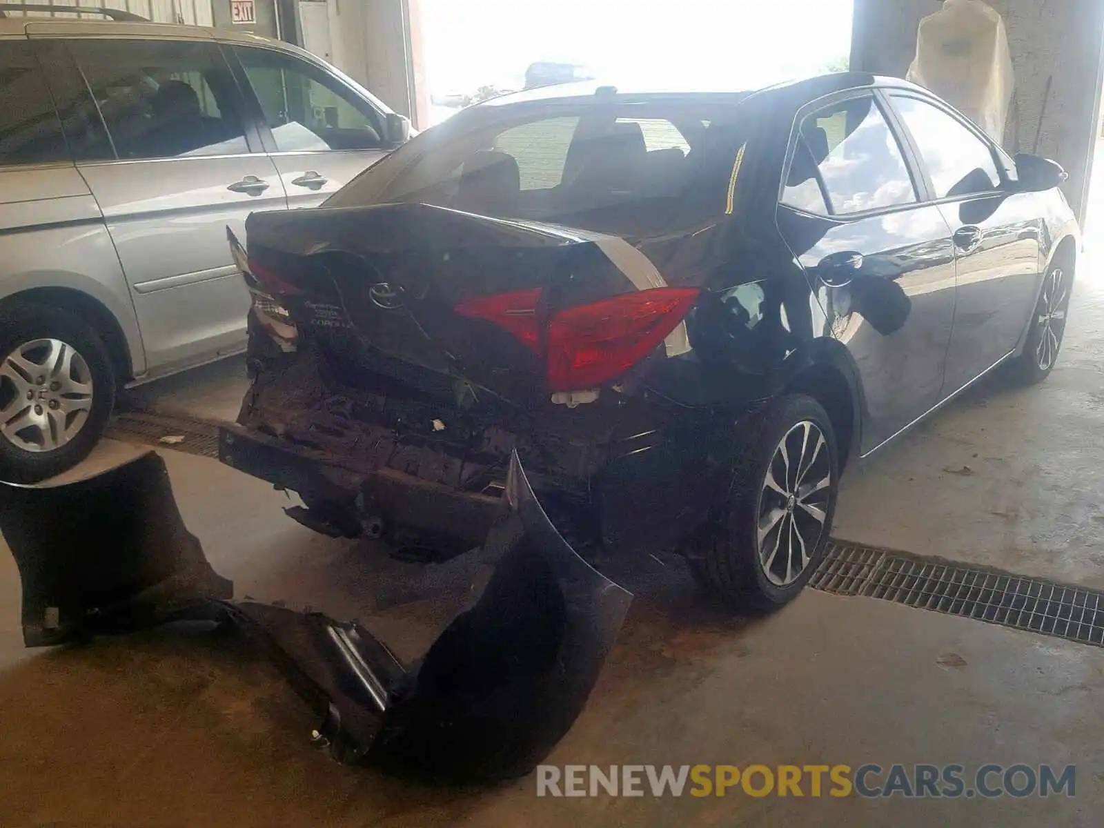 4 Photograph of a damaged car 5YFBURHE1KP900495 TOYOTA COROLLA 2019