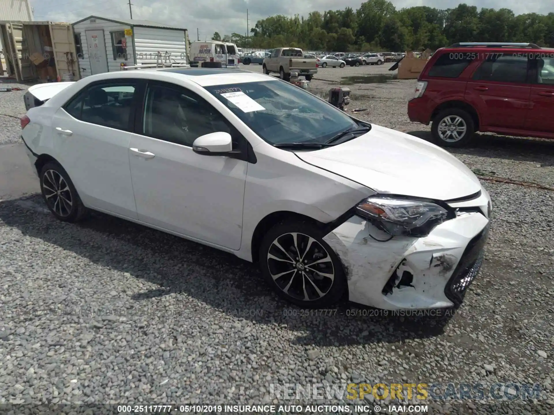 1 Photograph of a damaged car 5YFBURHE1KP900609 TOYOTA COROLLA 2019