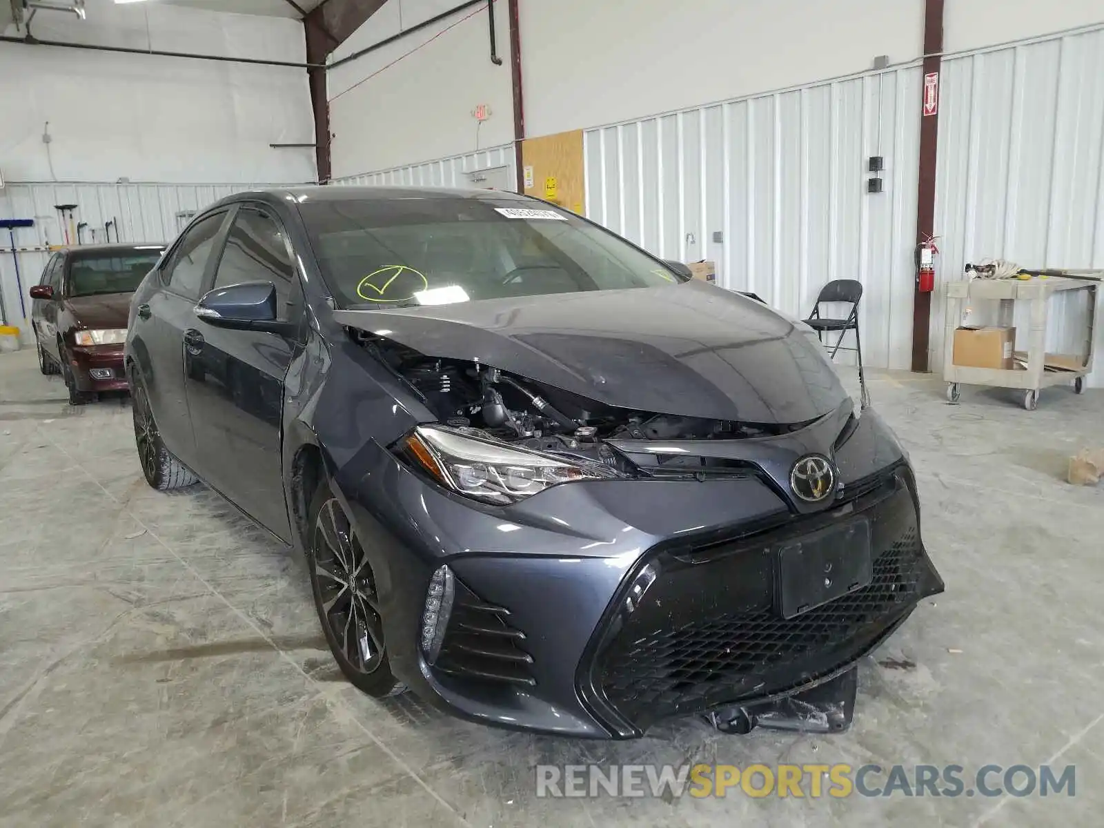 1 Photograph of a damaged car 5YFBURHE1KP900674 TOYOTA COROLLA 2019