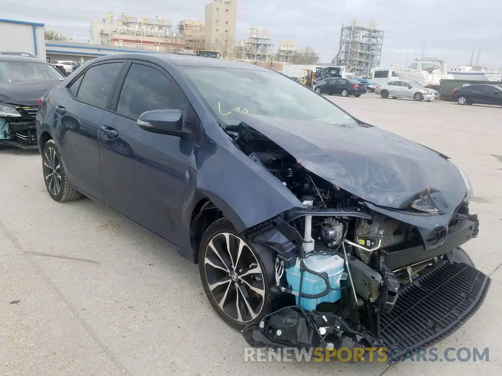 1 Photograph of a damaged car 5YFBURHE1KP900884 TOYOTA COROLLA 2019
