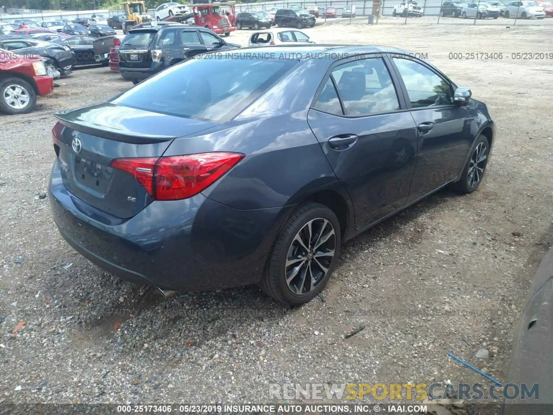 4 Photograph of a damaged car 5YFBURHE1KP901369 TOYOTA COROLLA 2019