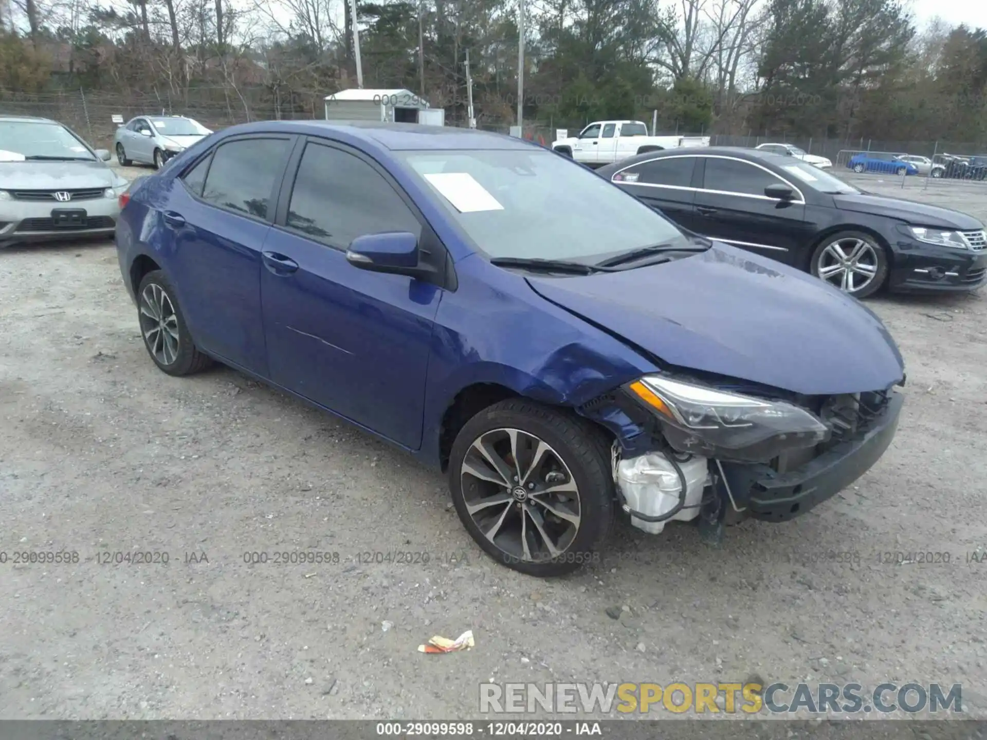 1 Photograph of a damaged car 5YFBURHE1KP901601 TOYOTA COROLLA 2019