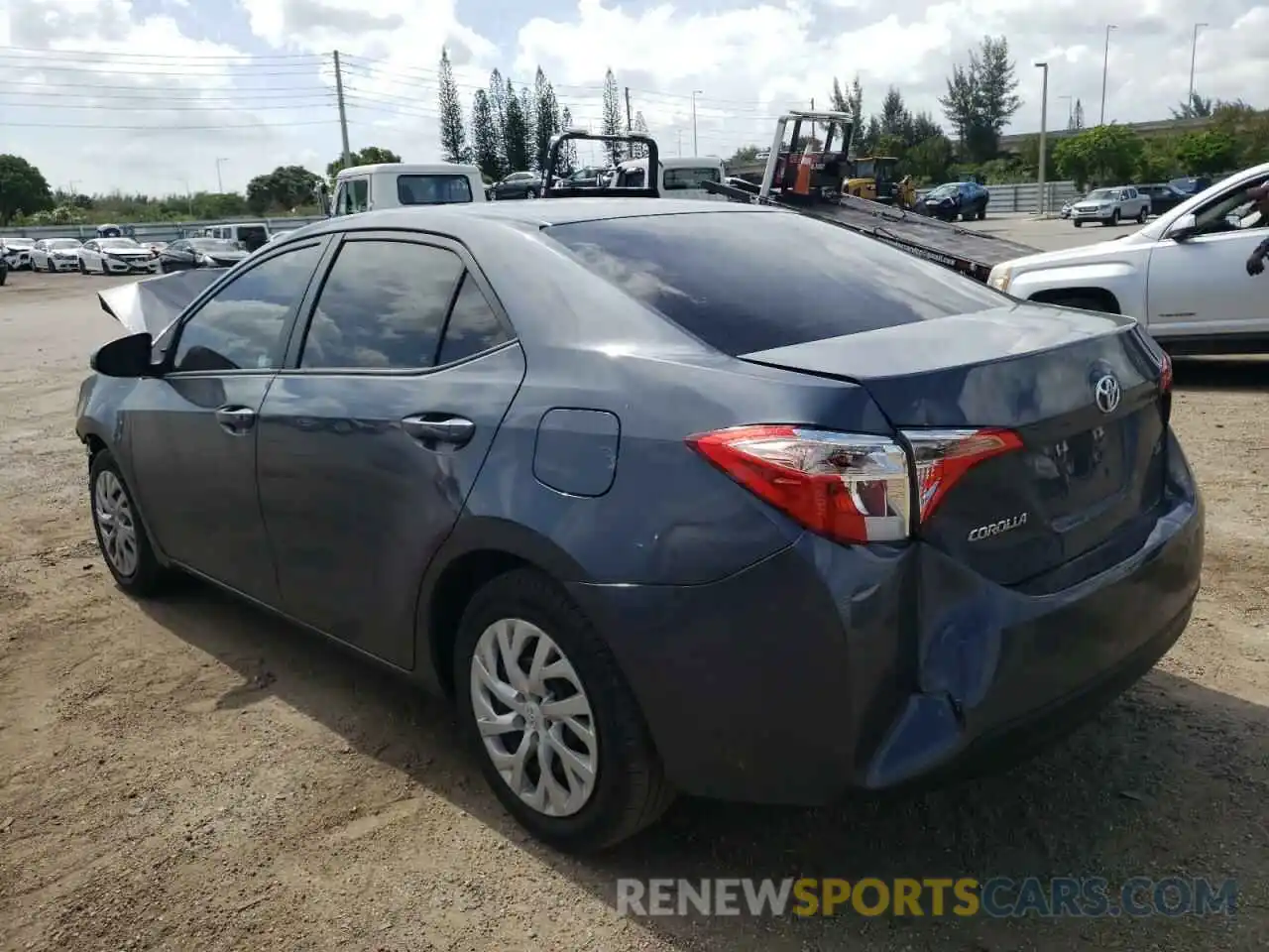 3 Photograph of a damaged car 5YFBURHE1KP901615 TOYOTA COROLLA 2019