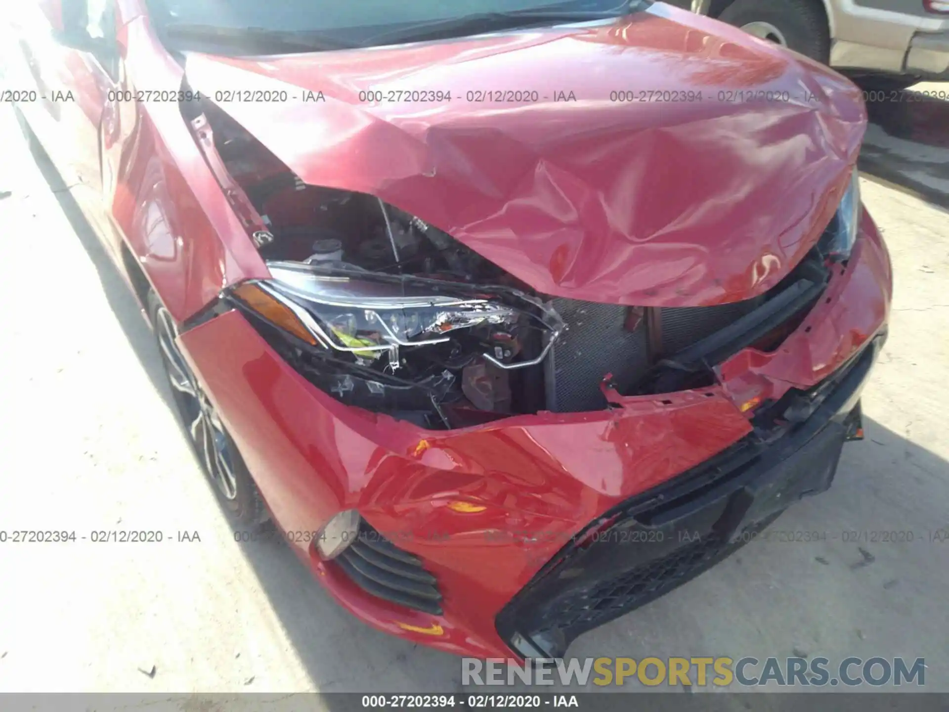 6 Photograph of a damaged car 5YFBURHE1KP901999 TOYOTA COROLLA 2019