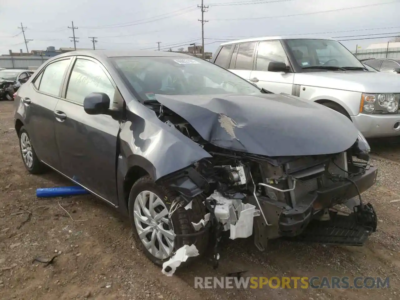 1 Photograph of a damaged car 5YFBURHE1KP902053 TOYOTA COROLLA 2019