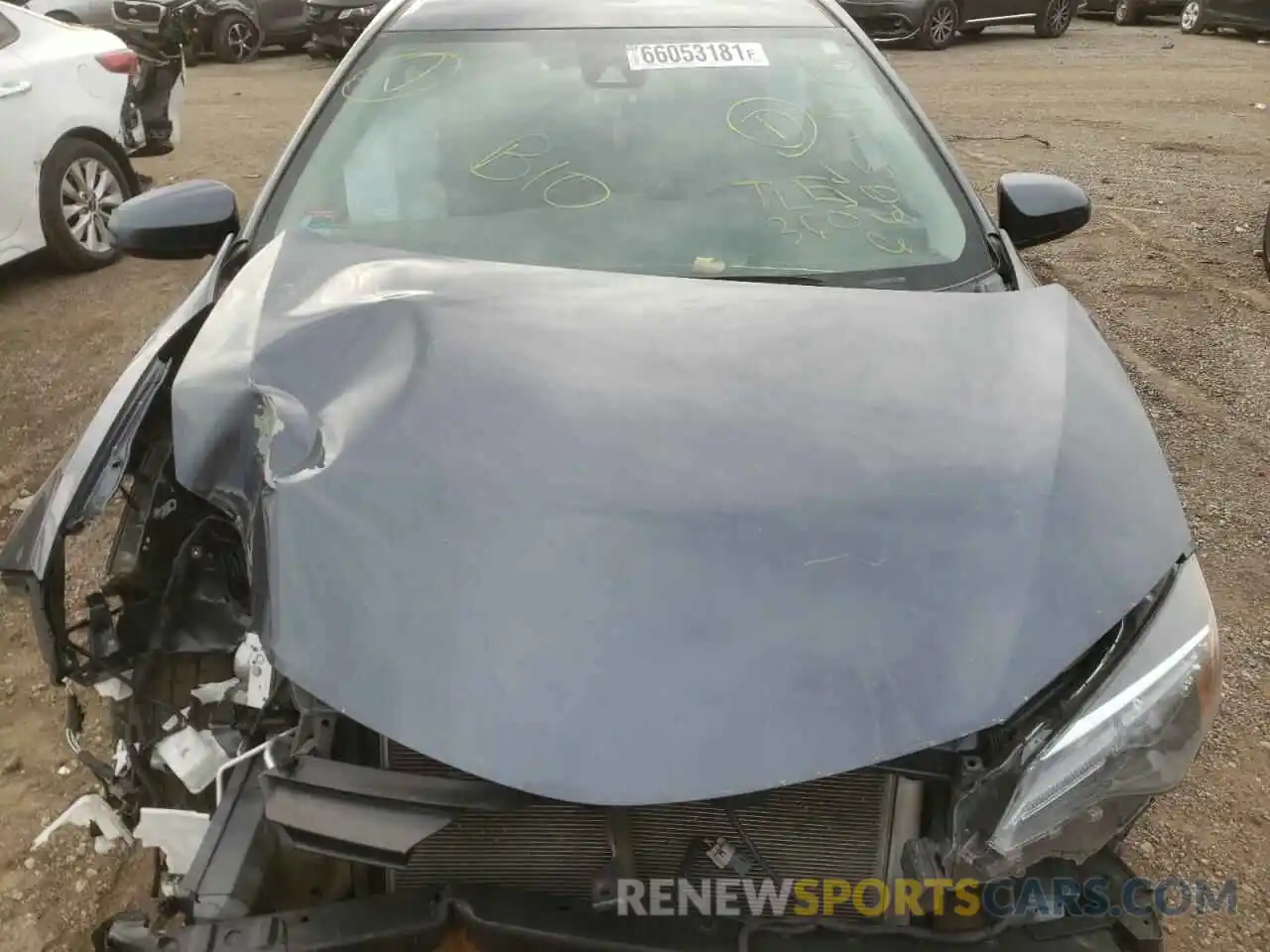 7 Photograph of a damaged car 5YFBURHE1KP902053 TOYOTA COROLLA 2019