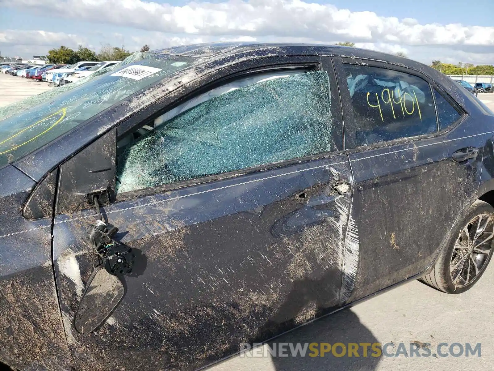 10 Photograph of a damaged car 5YFBURHE1KP902151 TOYOTA COROLLA 2019