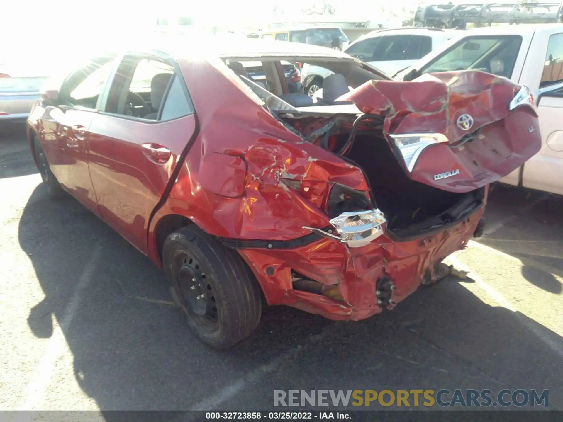 3 Photograph of a damaged car 5YFBURHE1KP902277 TOYOTA COROLLA 2019