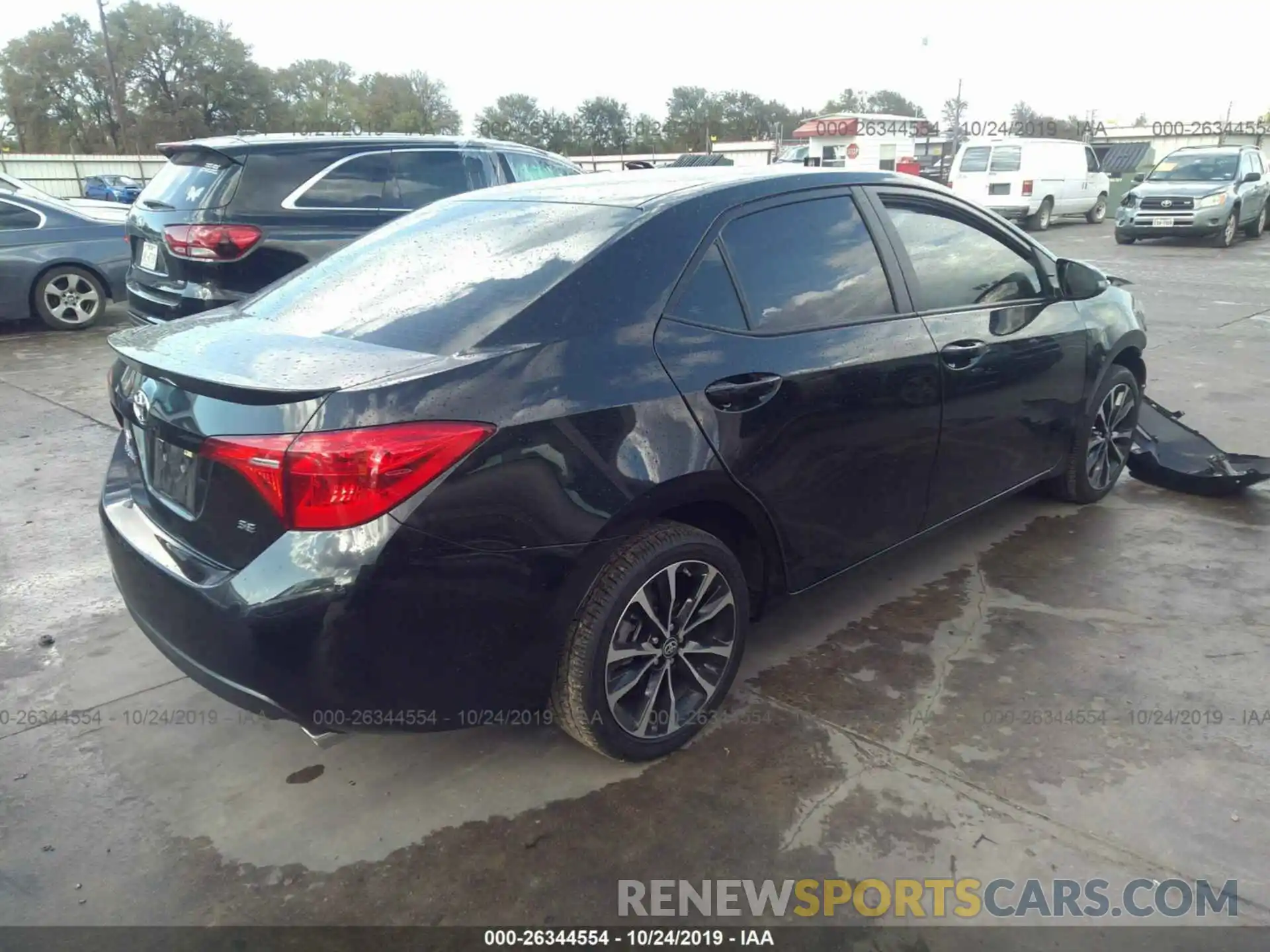 4 Photograph of a damaged car 5YFBURHE1KP902327 TOYOTA COROLLA 2019