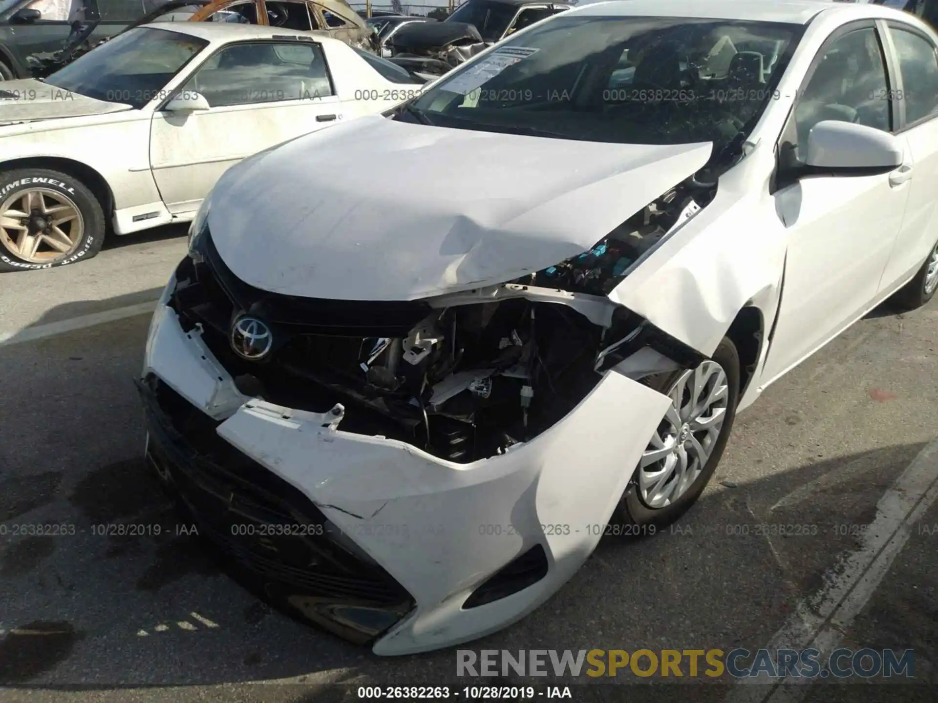 6 Photograph of a damaged car 5YFBURHE1KP902361 TOYOTA COROLLA 2019