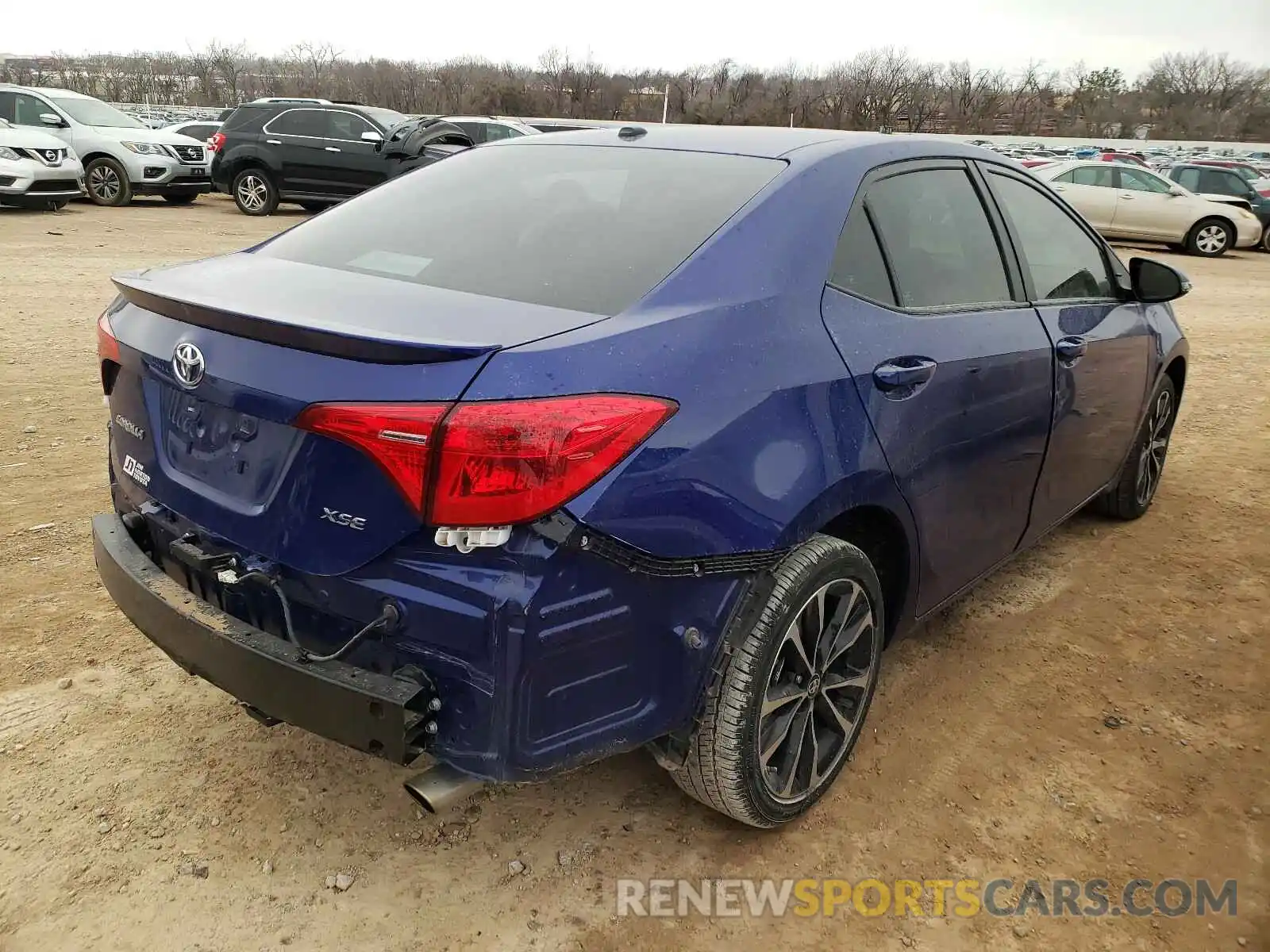 4 Photograph of a damaged car 5YFBURHE1KP903087 TOYOTA COROLLA 2019