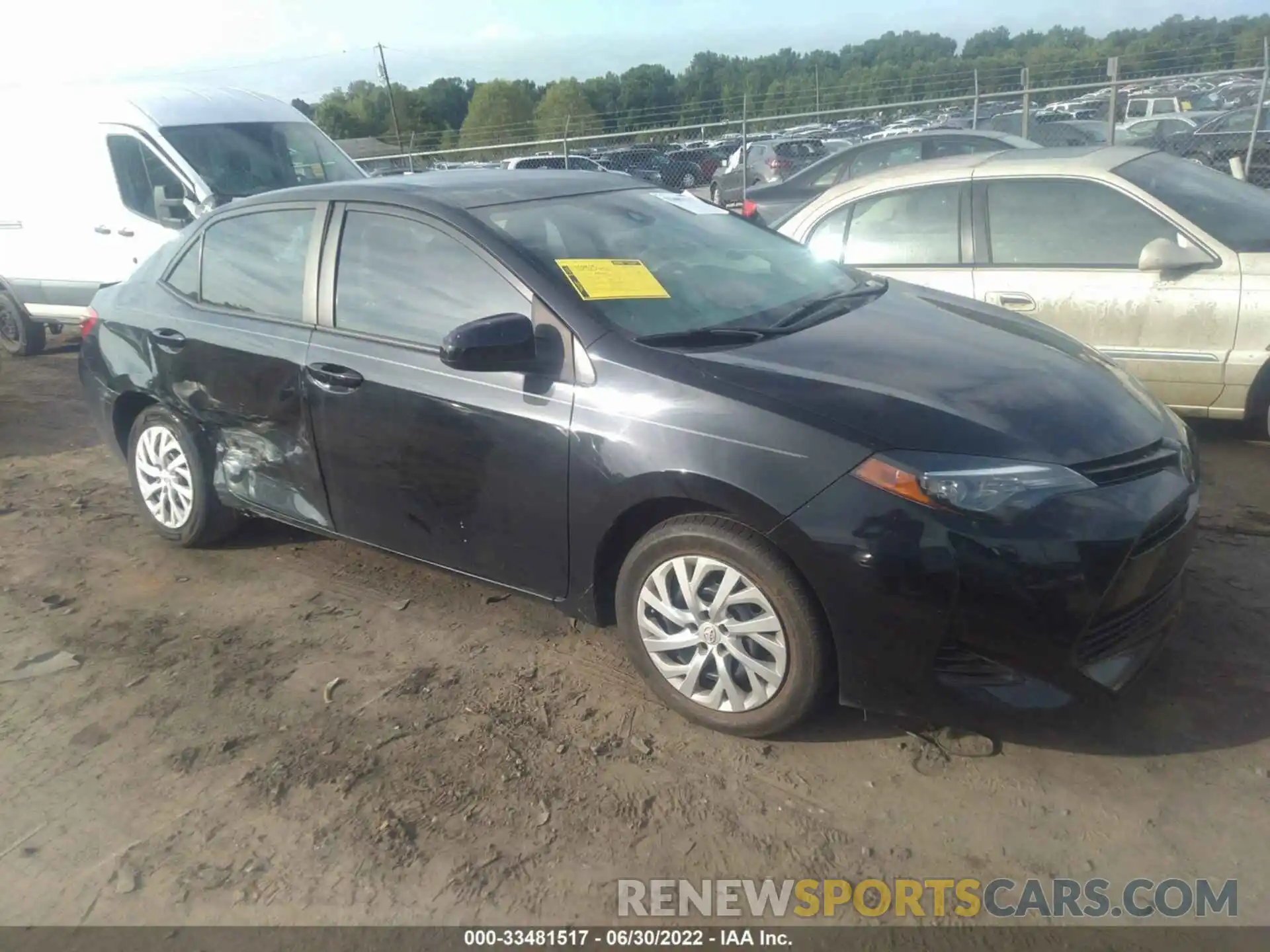 1 Photograph of a damaged car 5YFBURHE1KP903378 TOYOTA COROLLA 2019