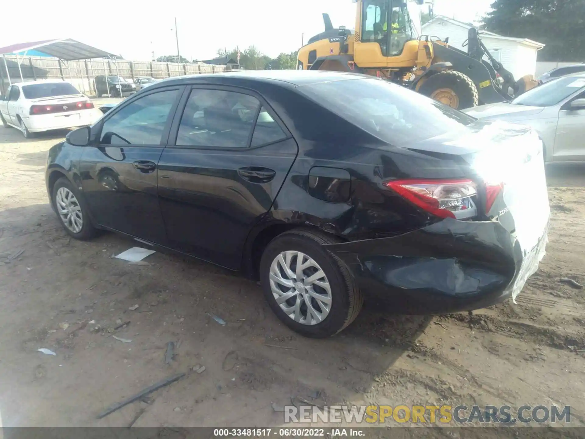 3 Photograph of a damaged car 5YFBURHE1KP903378 TOYOTA COROLLA 2019