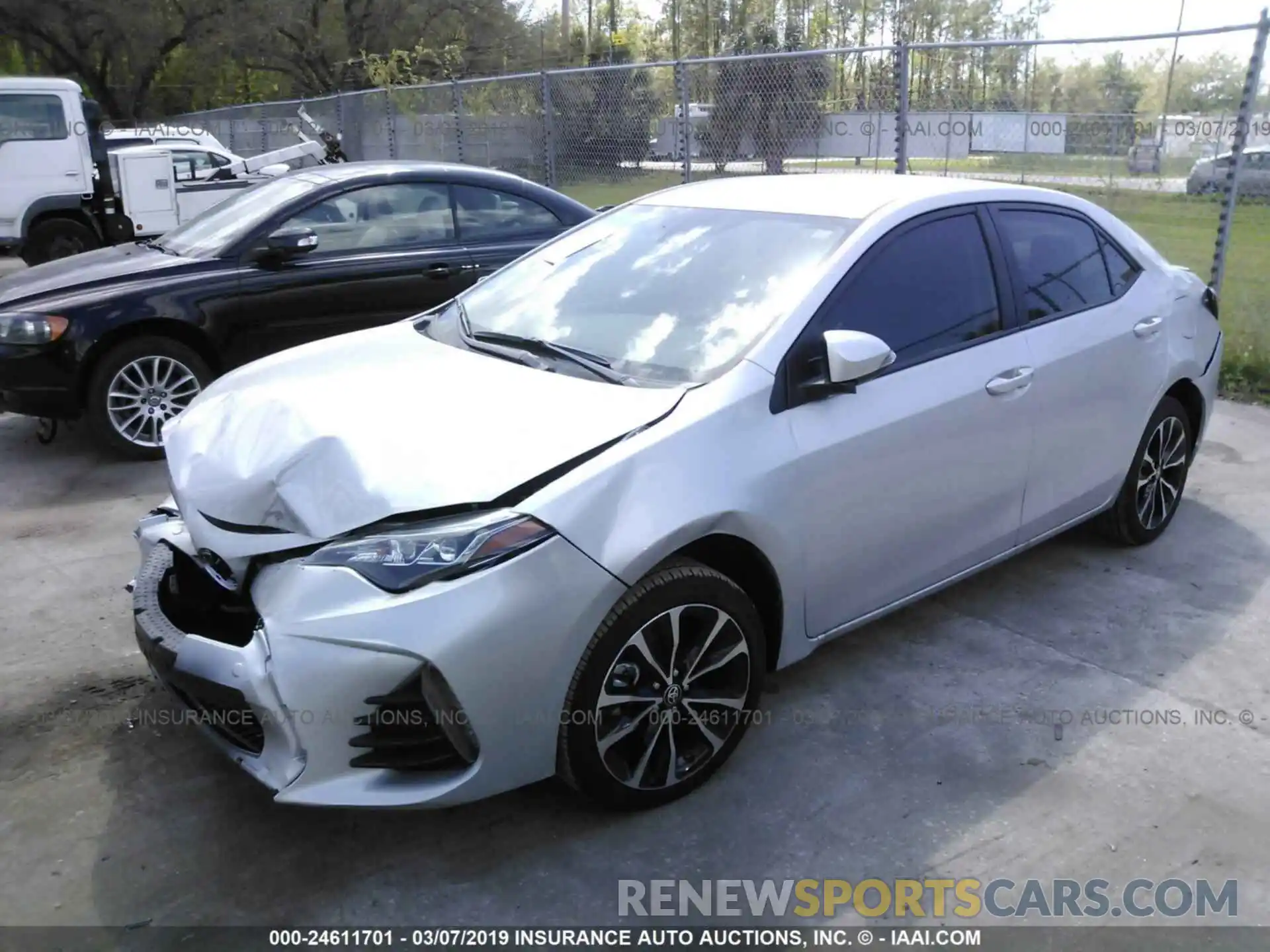 2 Photograph of a damaged car 5YFBURHE1KP903722 TOYOTA COROLLA 2019