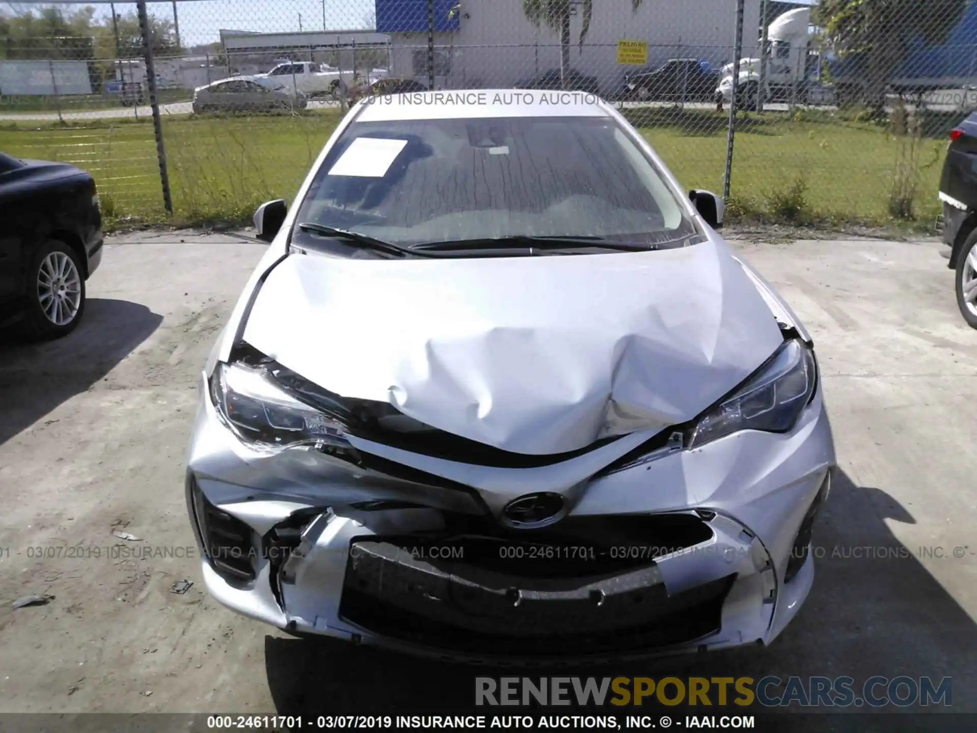 6 Photograph of a damaged car 5YFBURHE1KP903722 TOYOTA COROLLA 2019