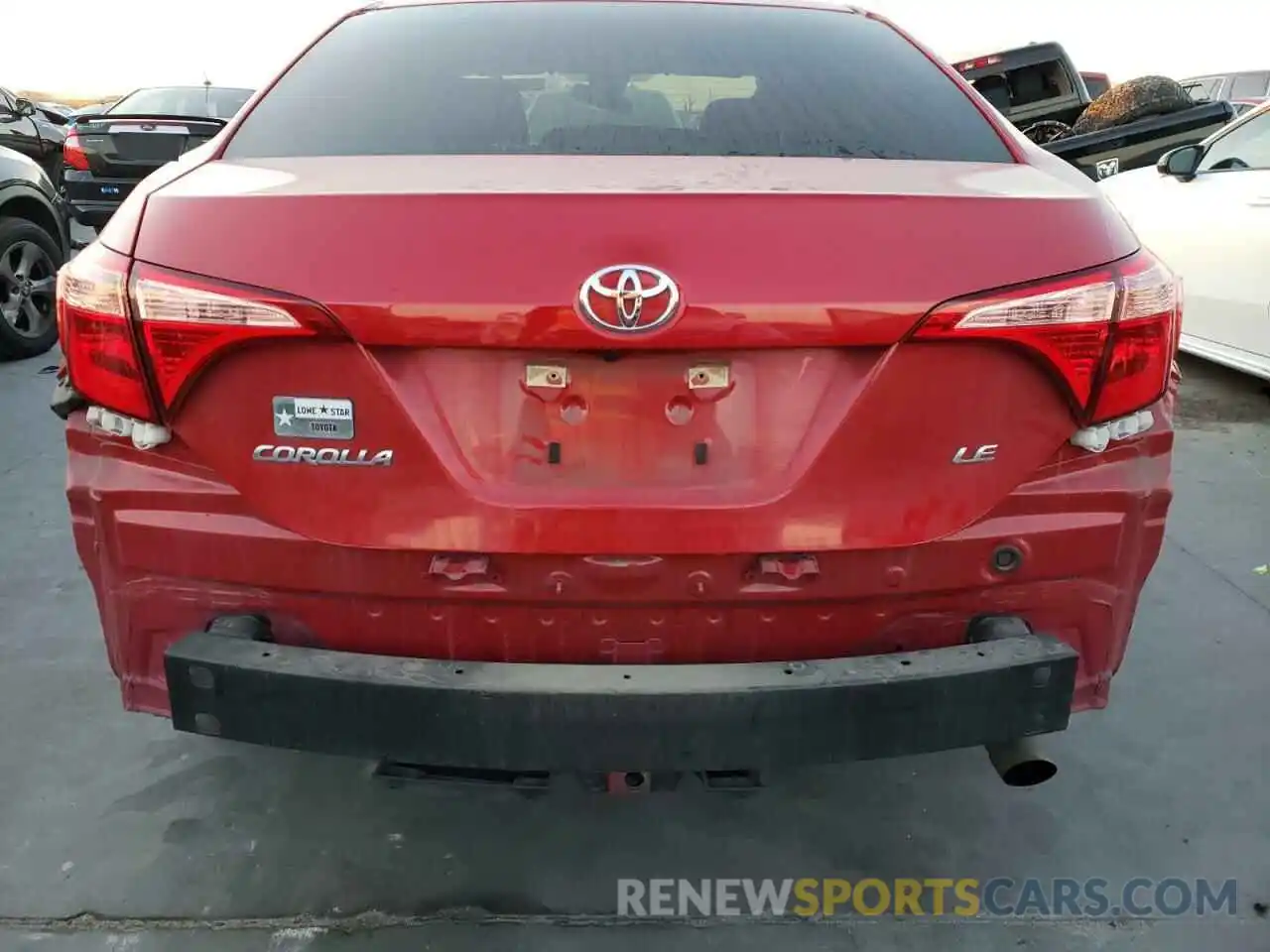 9 Photograph of a damaged car 5YFBURHE1KP903784 TOYOTA COROLLA 2019