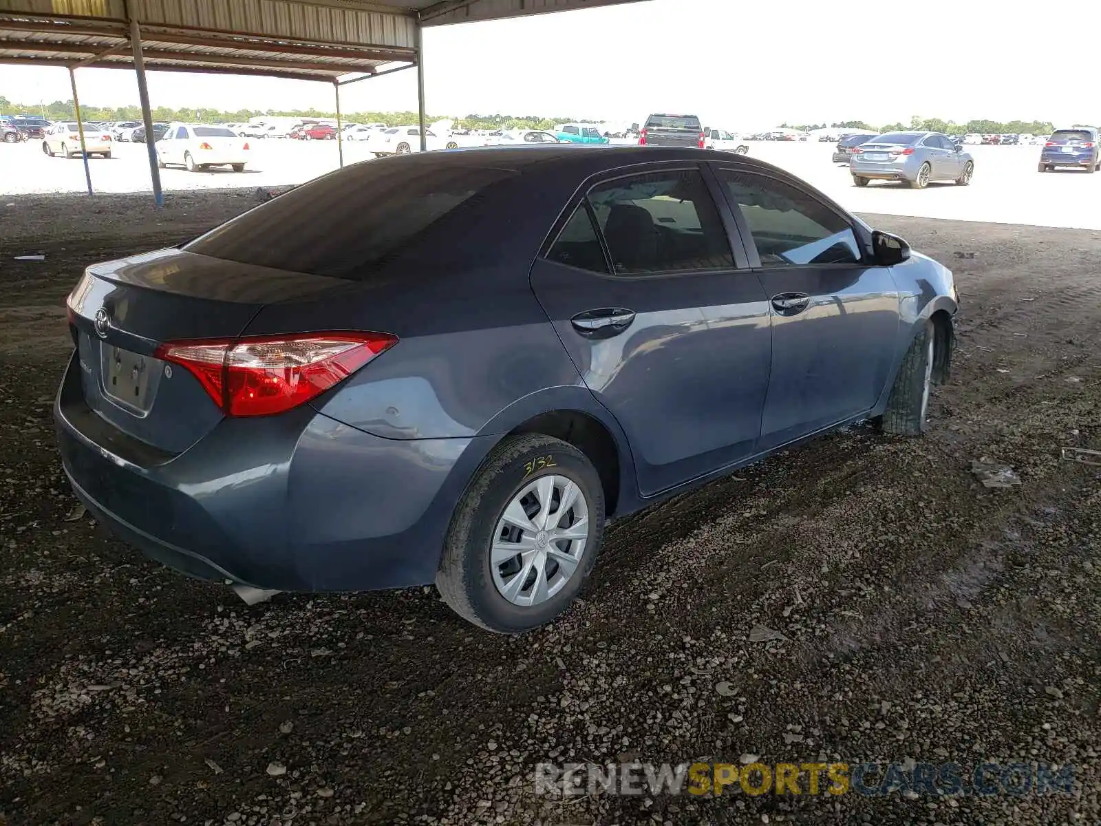 4 Photograph of a damaged car 5YFBURHE1KP903865 TOYOTA COROLLA 2019