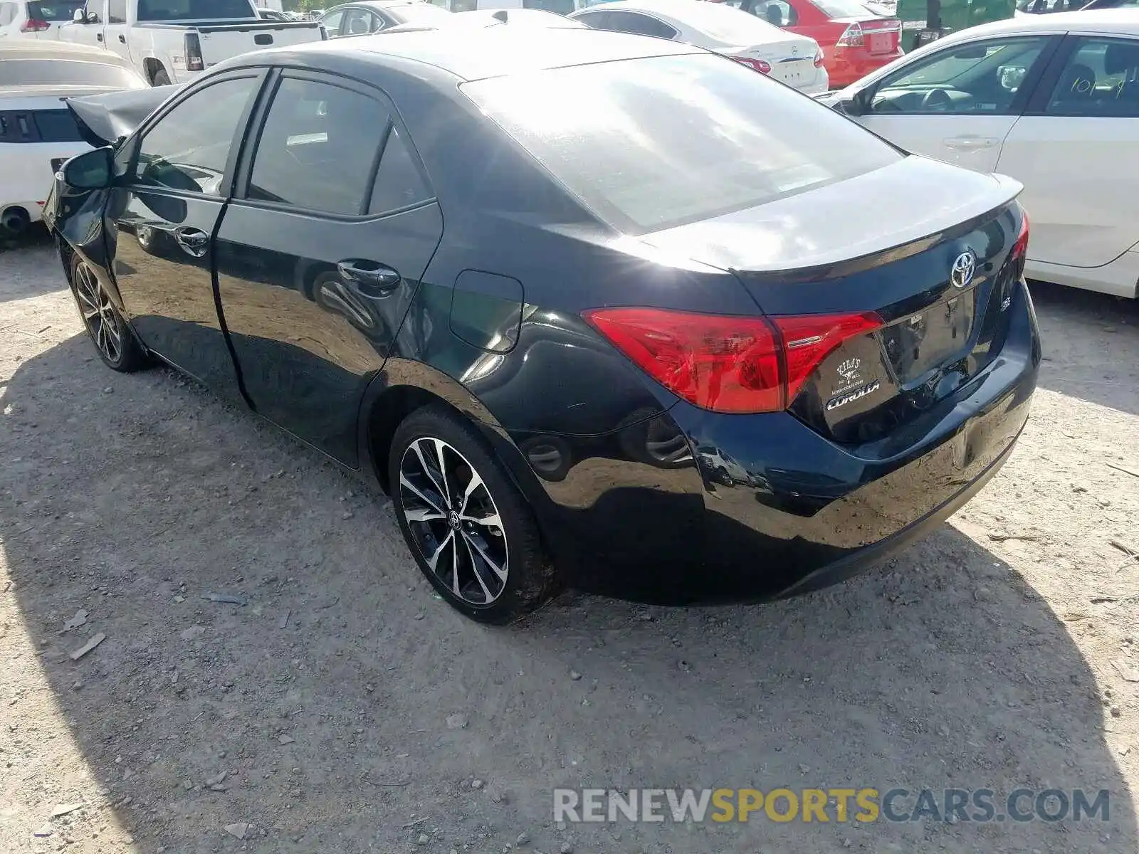 3 Photograph of a damaged car 5YFBURHE1KP903980 TOYOTA COROLLA 2019