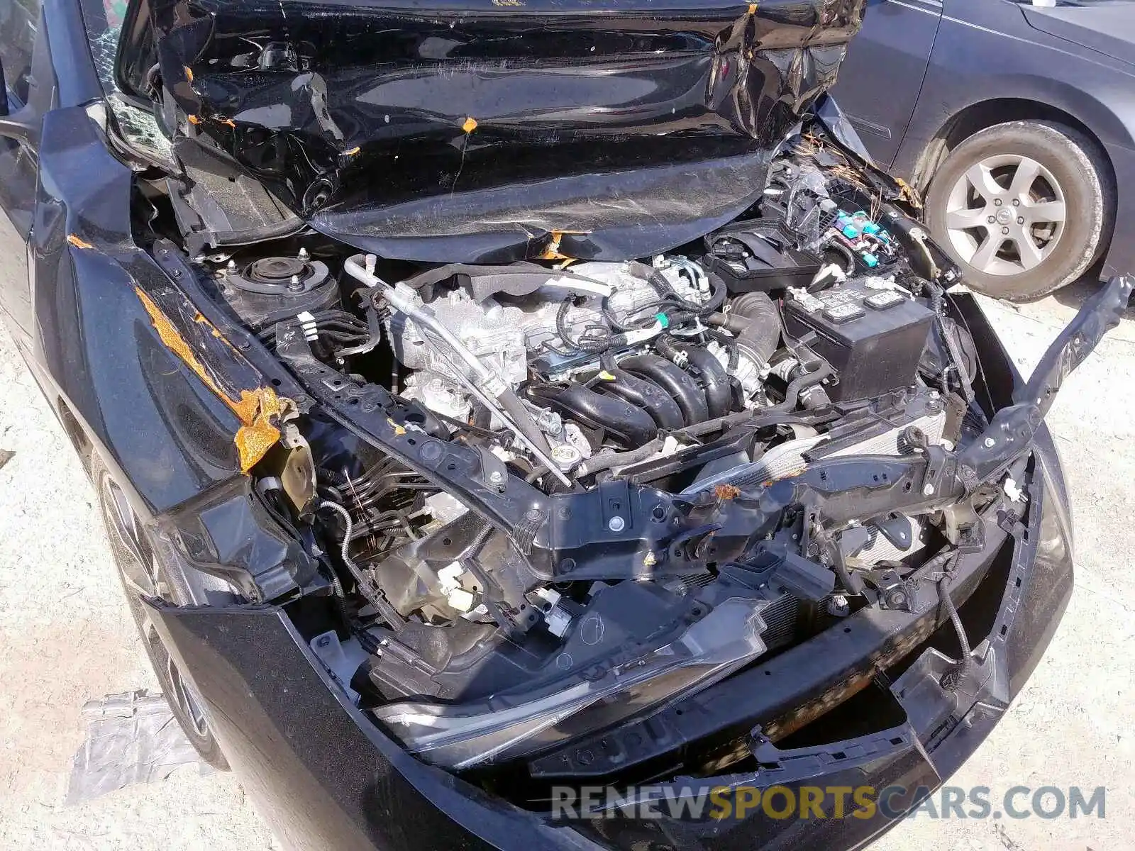 9 Photograph of a damaged car 5YFBURHE1KP903980 TOYOTA COROLLA 2019