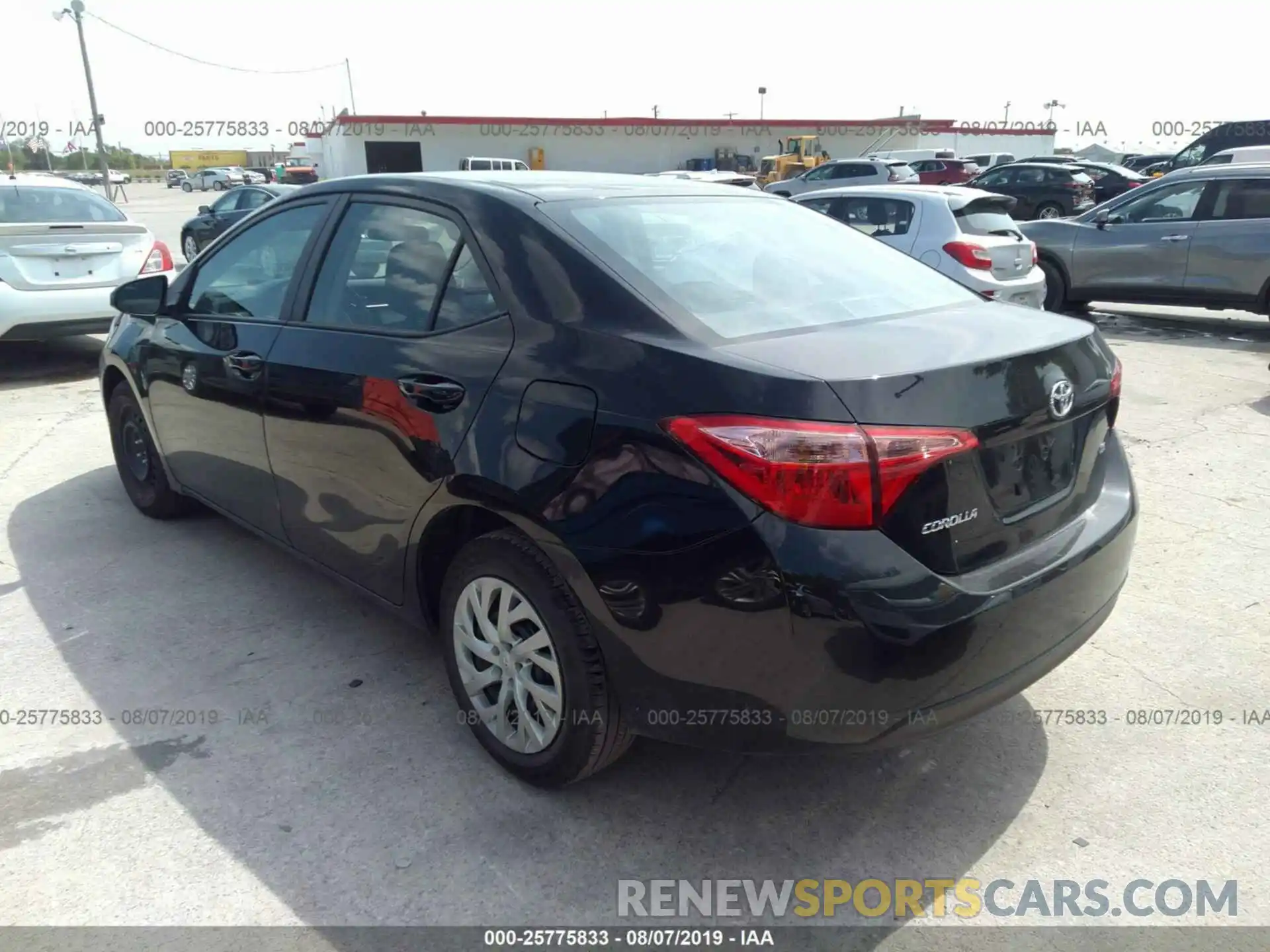 3 Photograph of a damaged car 5YFBURHE1KP904031 TOYOTA COROLLA 2019