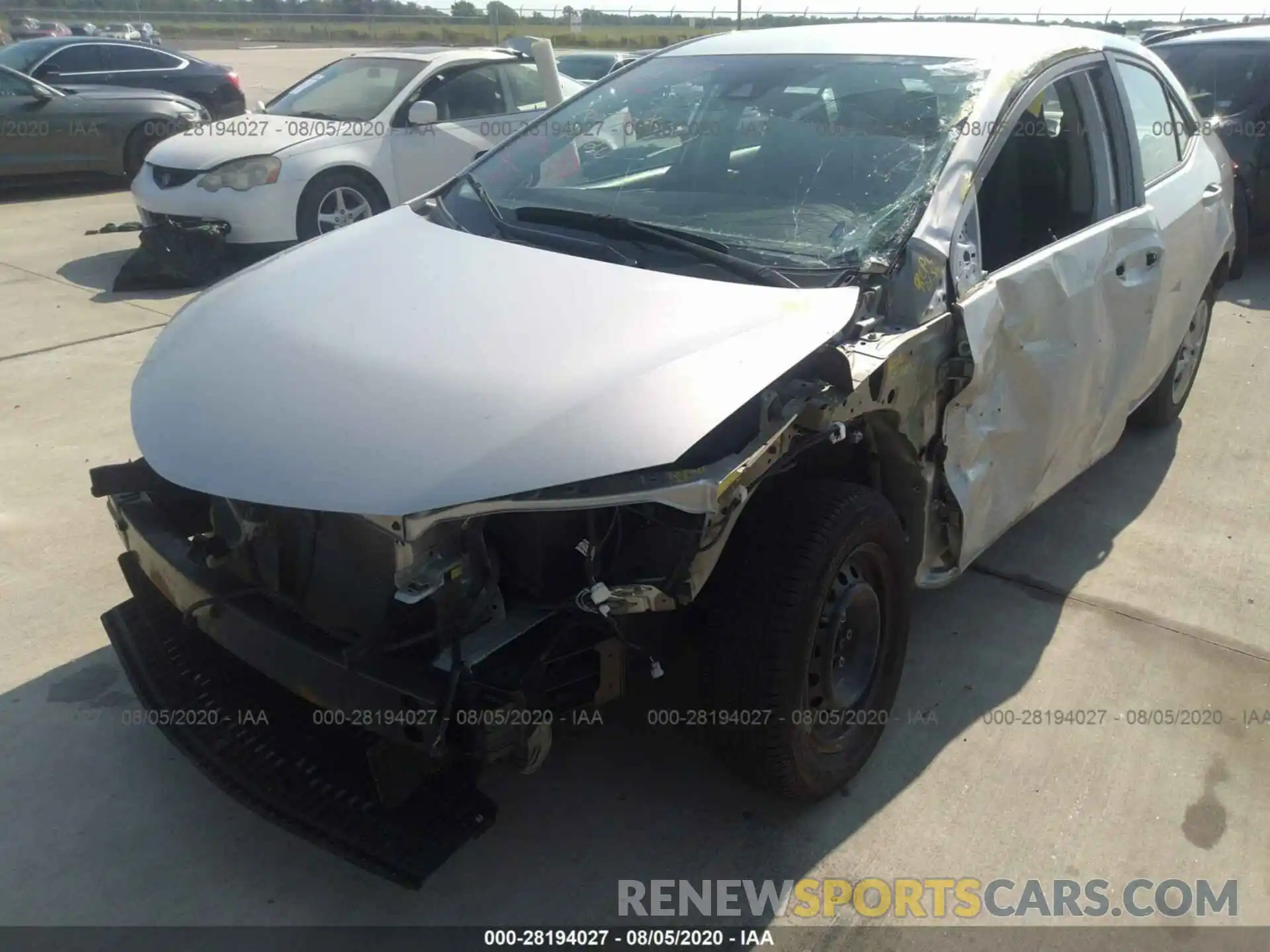 6 Photograph of a damaged car 5YFBURHE1KP904269 TOYOTA COROLLA 2019