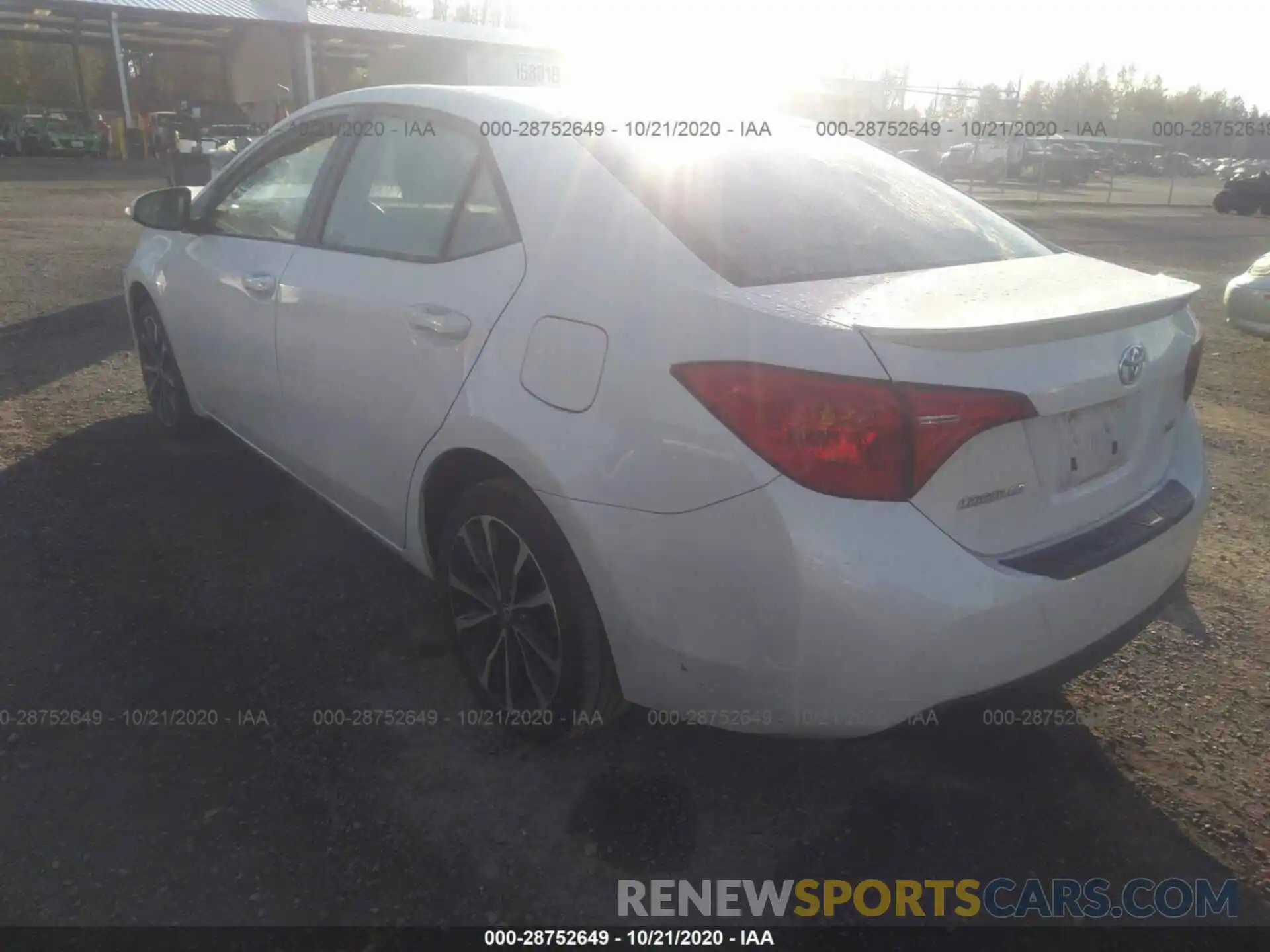 3 Photograph of a damaged car 5YFBURHE1KP904658 TOYOTA COROLLA 2019