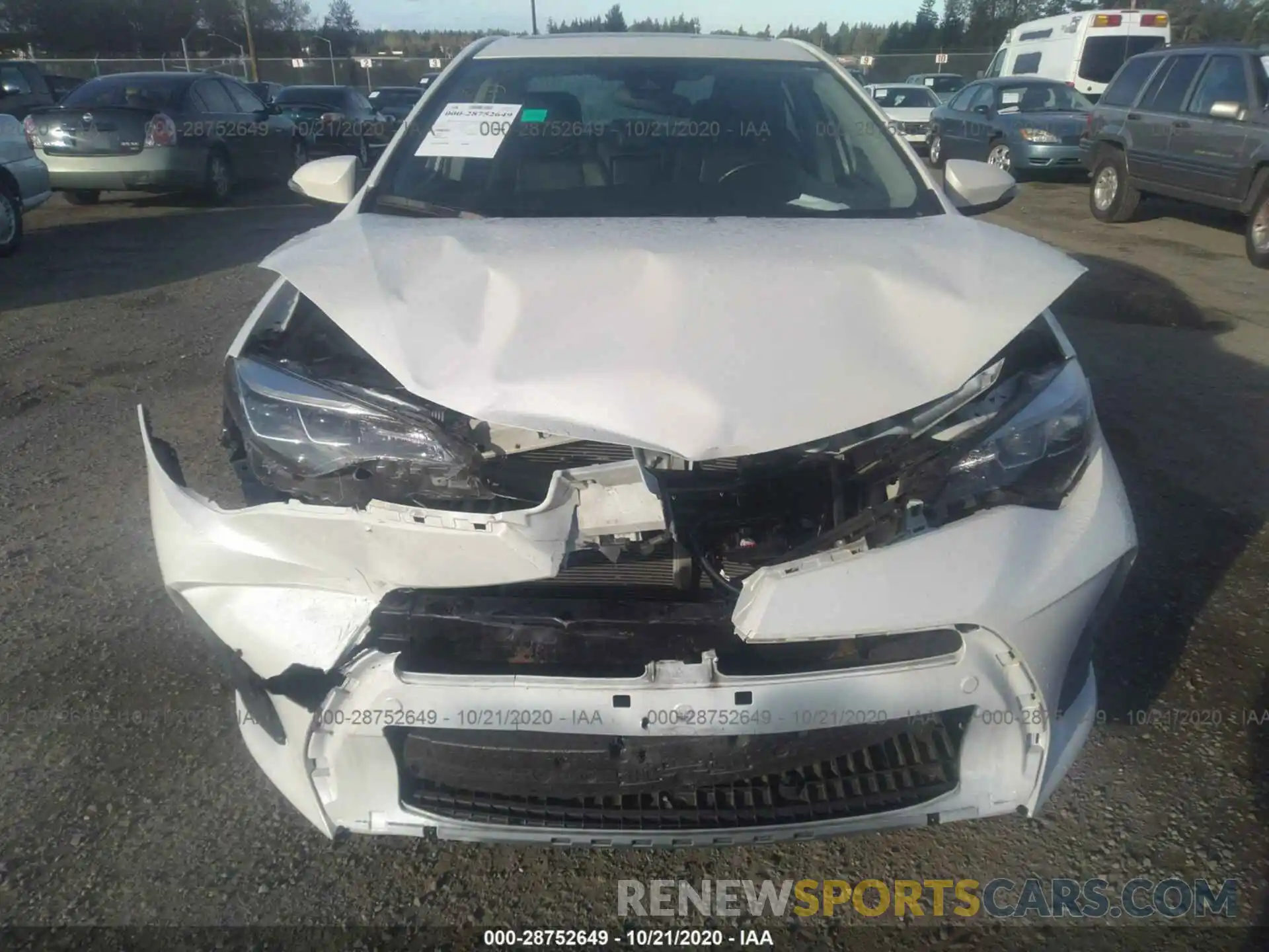 6 Photograph of a damaged car 5YFBURHE1KP904658 TOYOTA COROLLA 2019