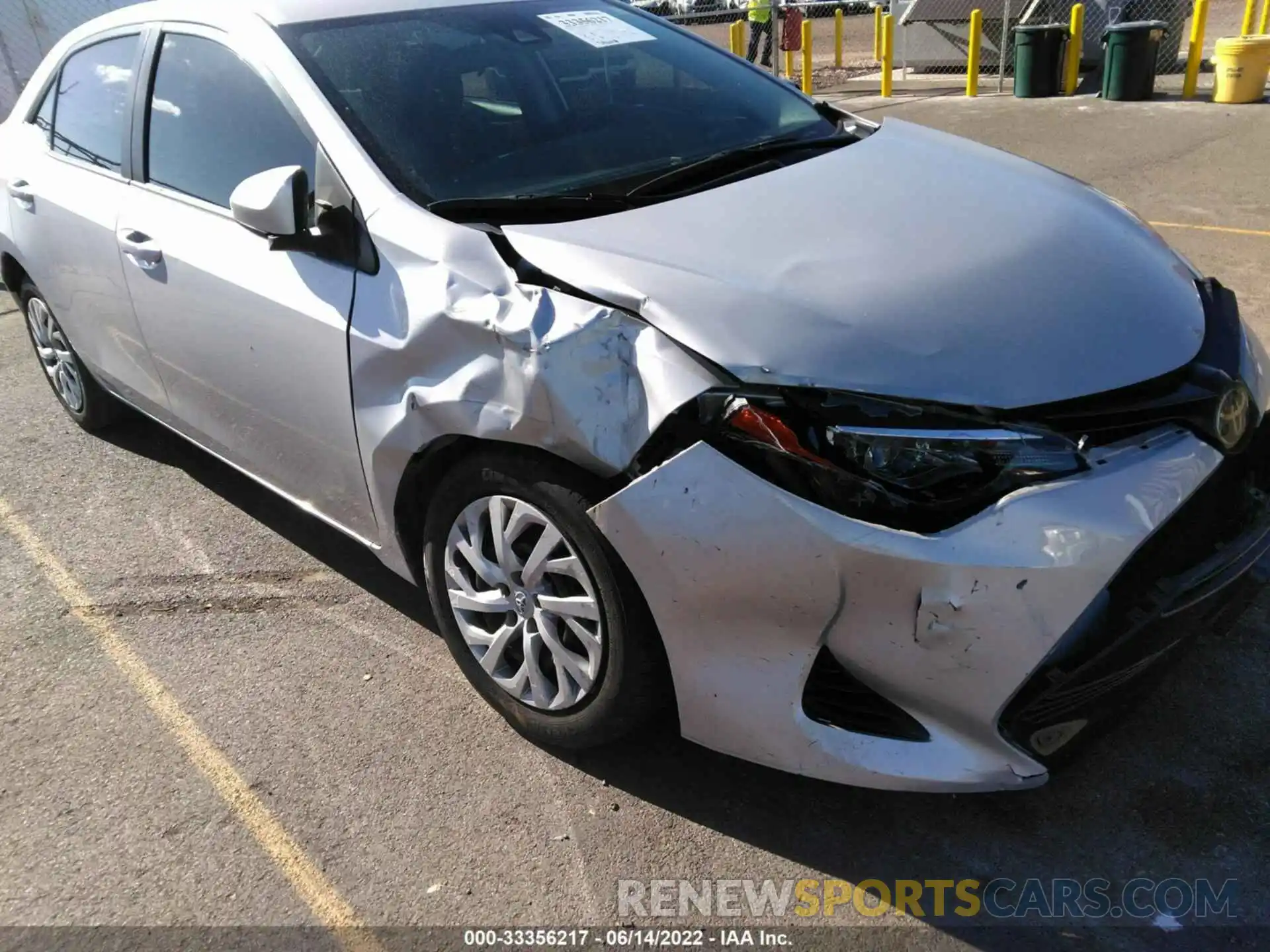 6 Photograph of a damaged car 5YFBURHE1KP905292 TOYOTA COROLLA 2019